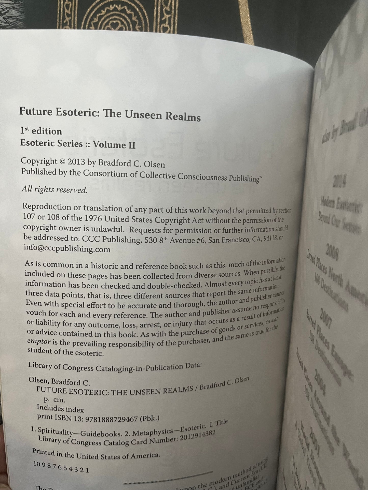 Future Esoteric by Brad Olsen