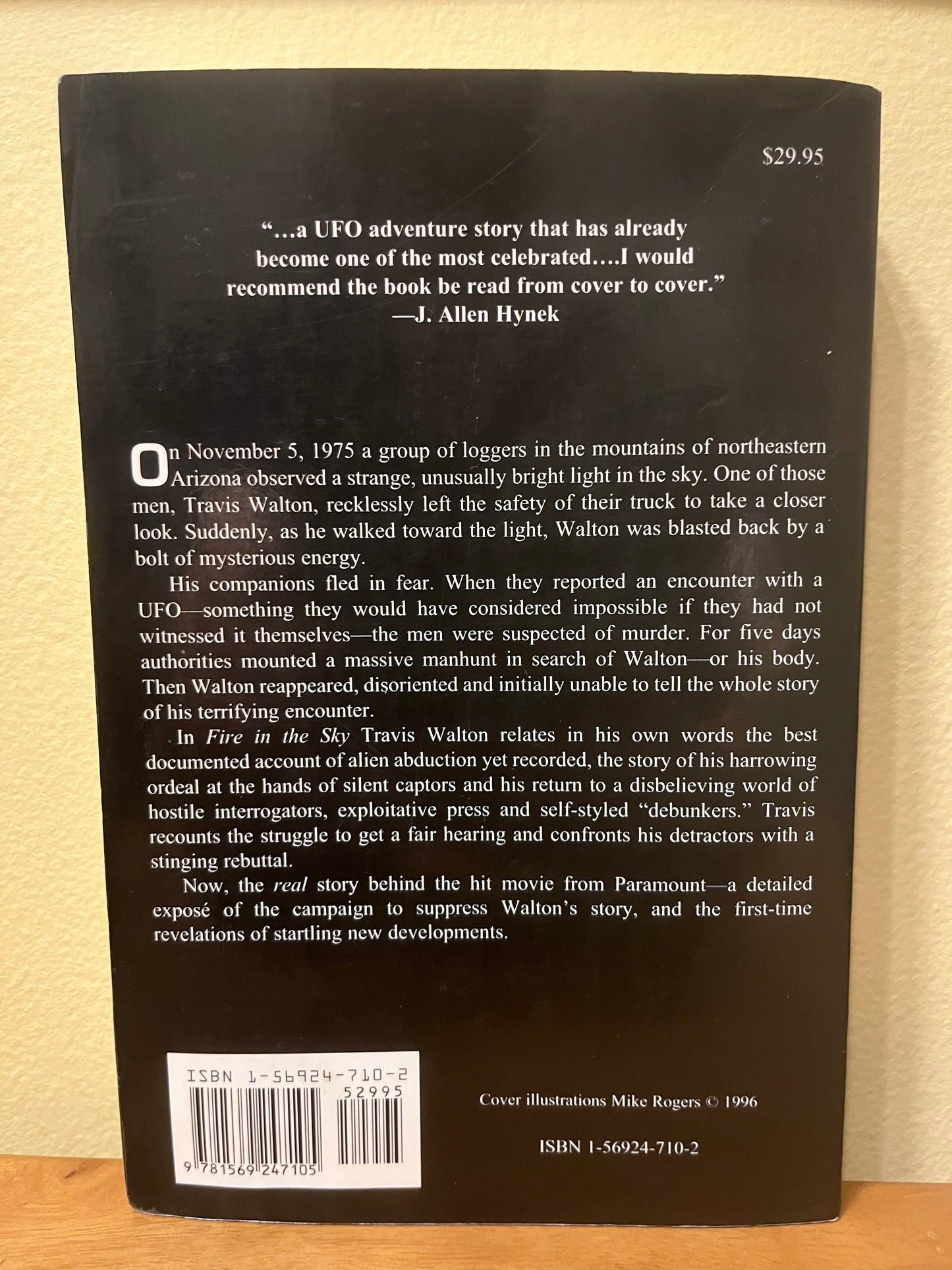 Fire in the Sky by Travis Walton (2010 PB edition)