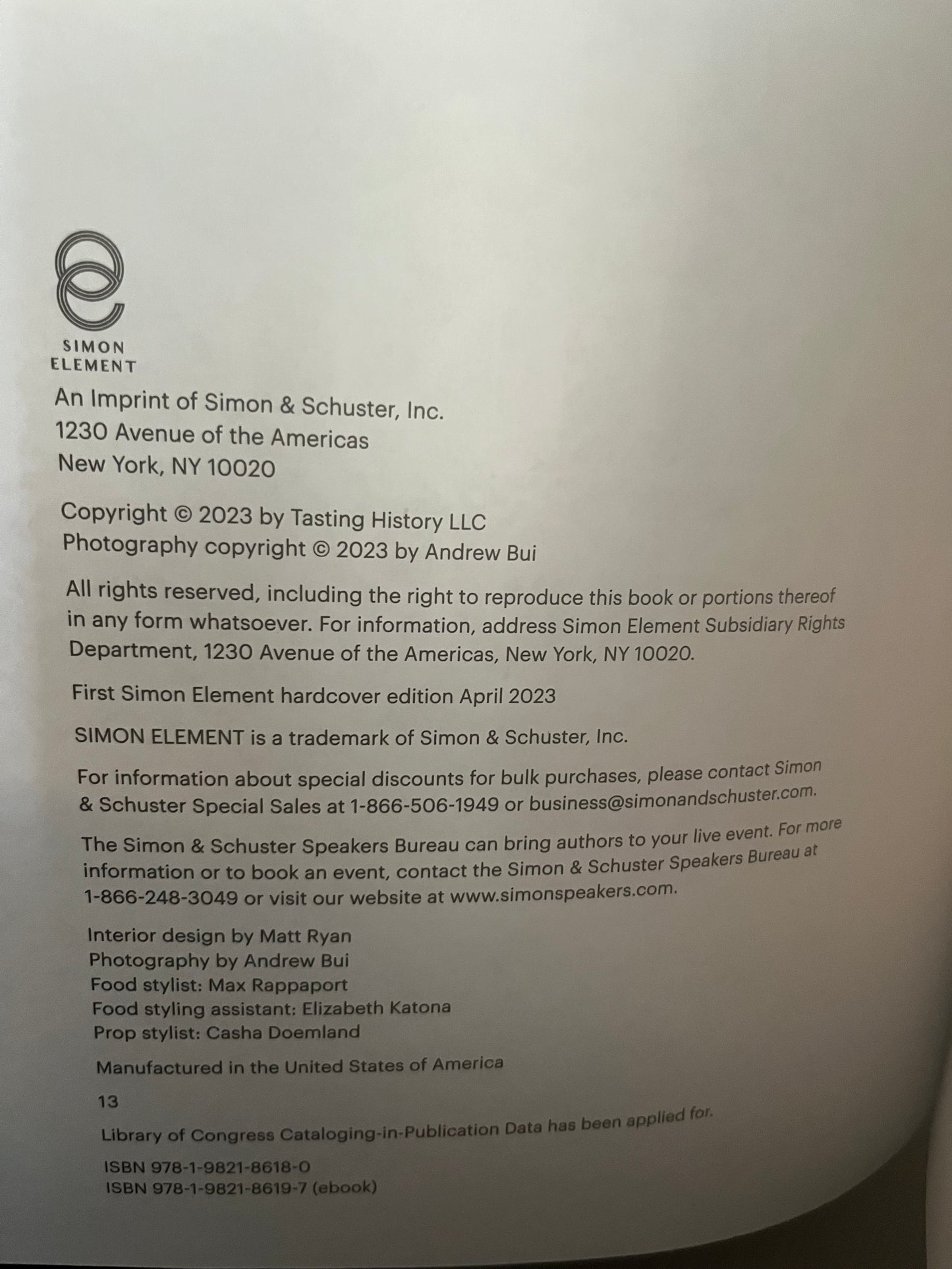 Tasting History by Max Miller (New)