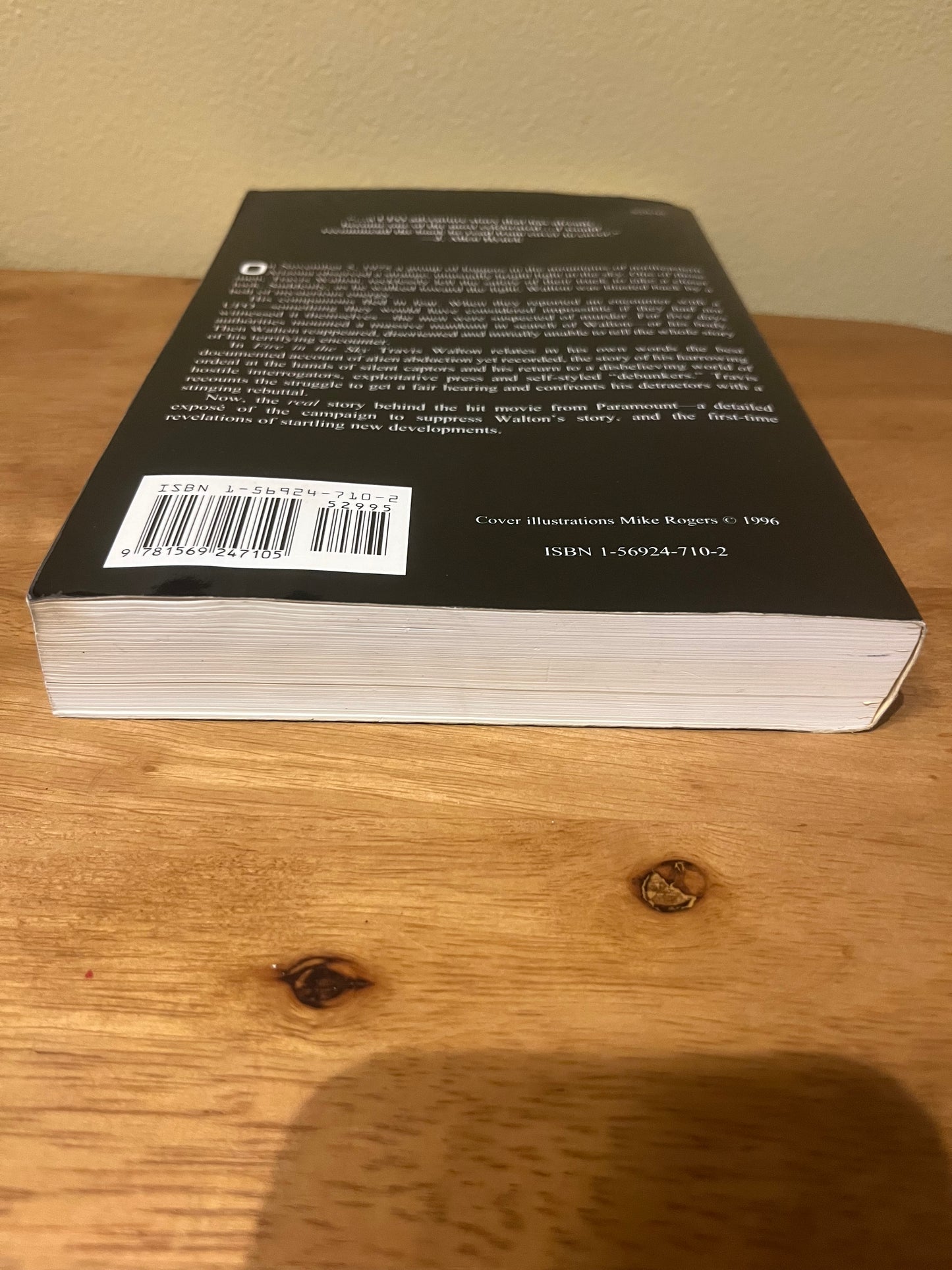 Fire in the Sky by Travis Walton (2010 PB edition)