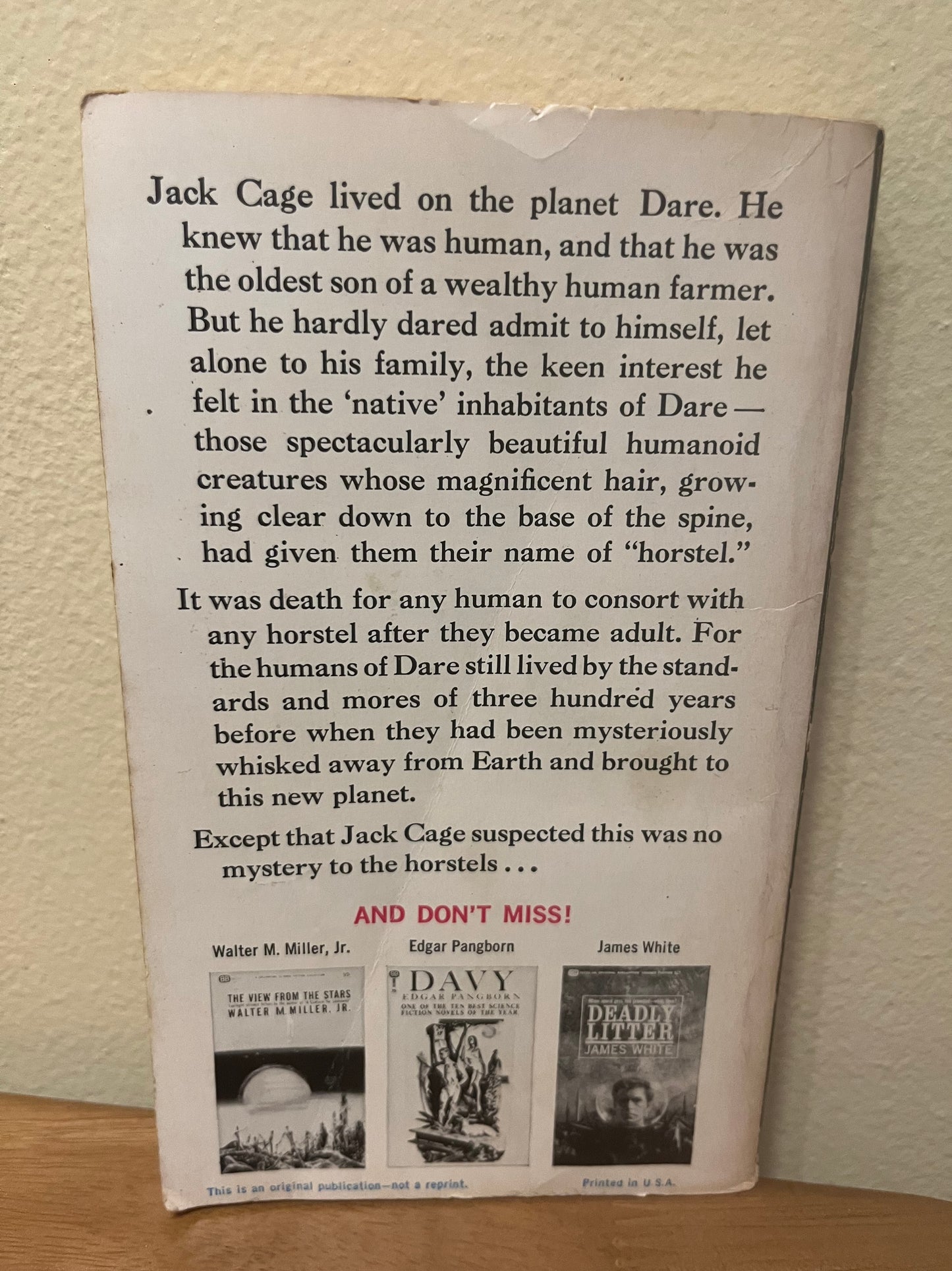 Dare by Philip Jose Farmer (1965 1st printing)