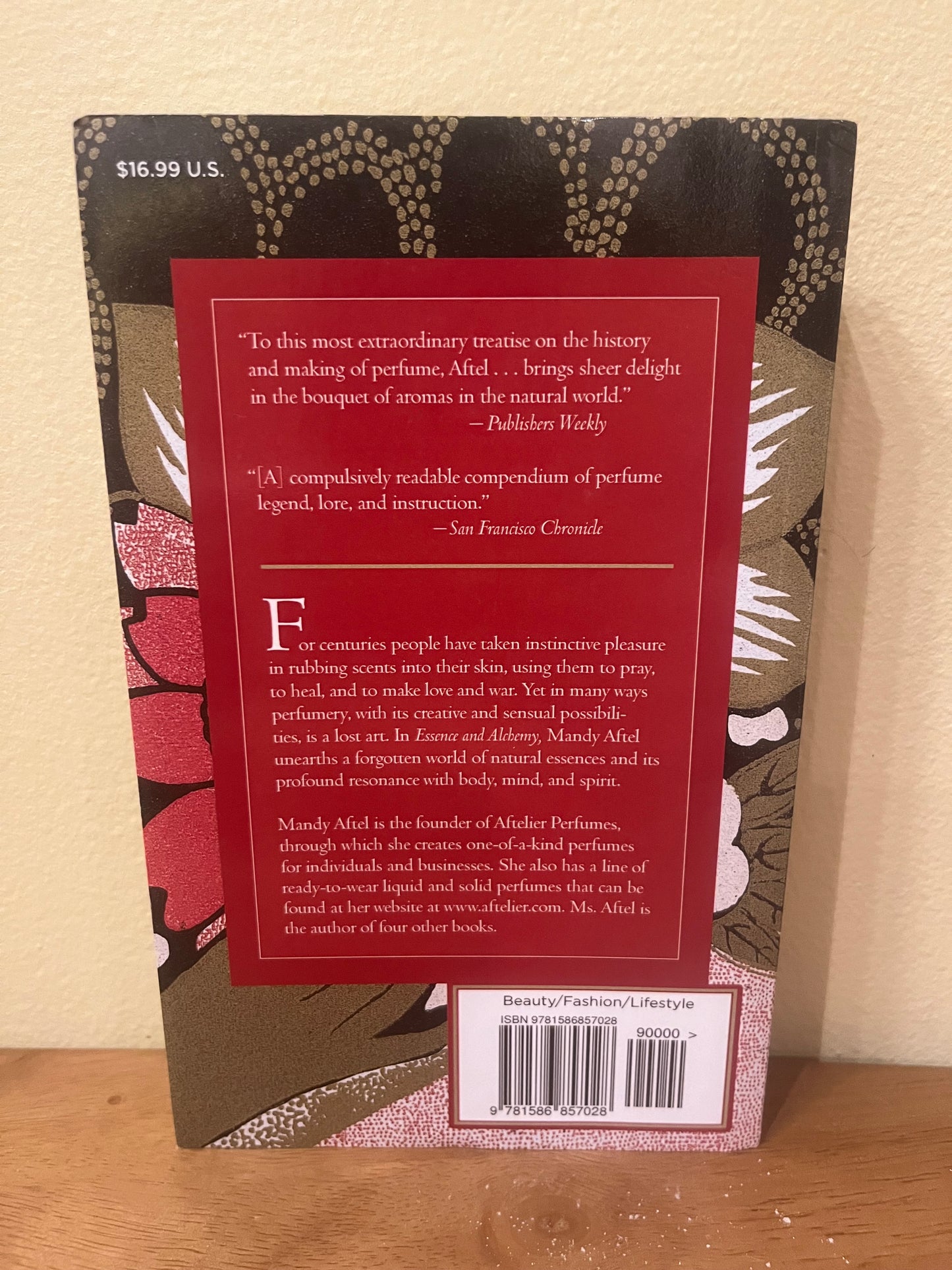 Essence & Alchemy: A Natural History of Perfume by Mandy Aftel