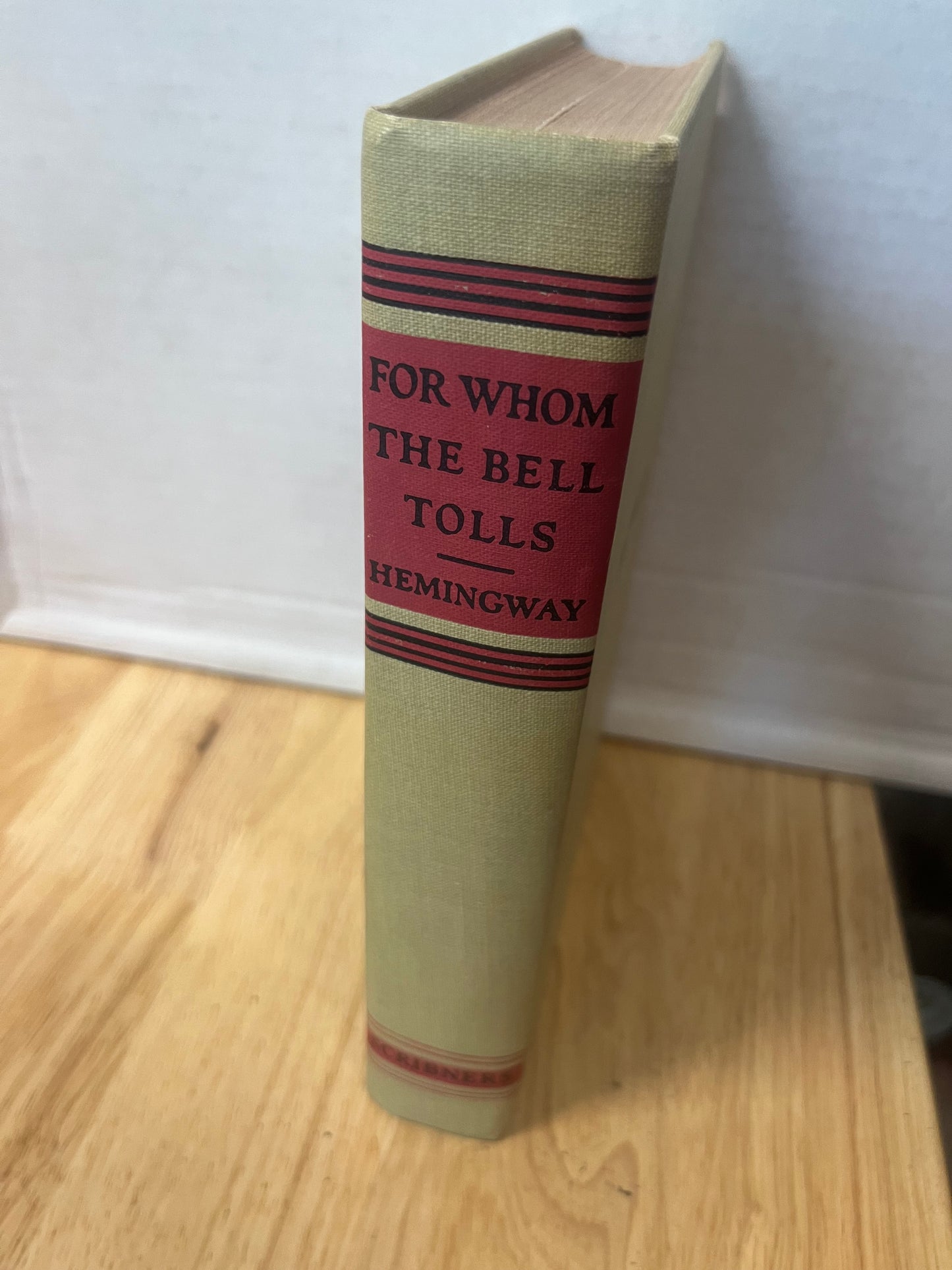 For Whom the Bell Tolls by Ernest Hemingway 1946 edition