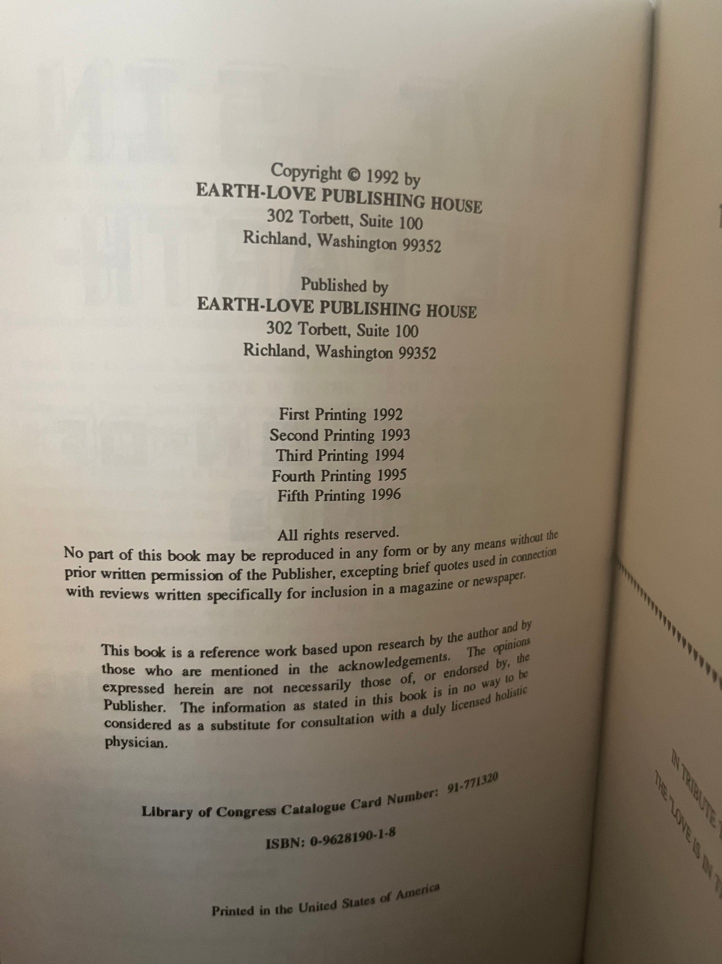 Love is in the Earth: Laying-on-of-Stones by Melody (1996)