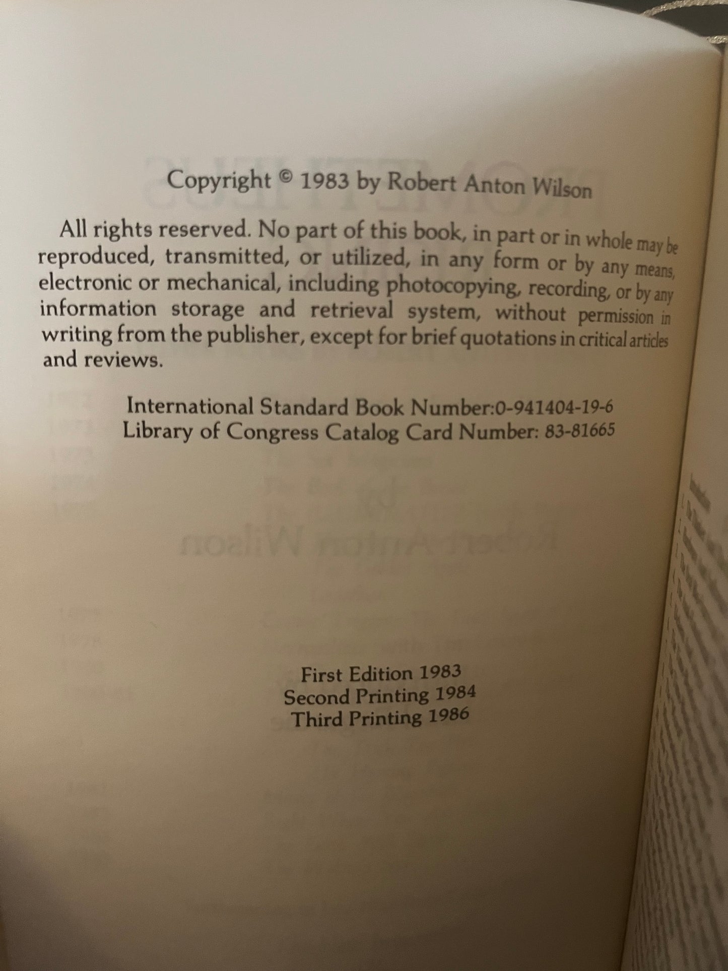 Prometheus Rising by Robert Anton Wilson