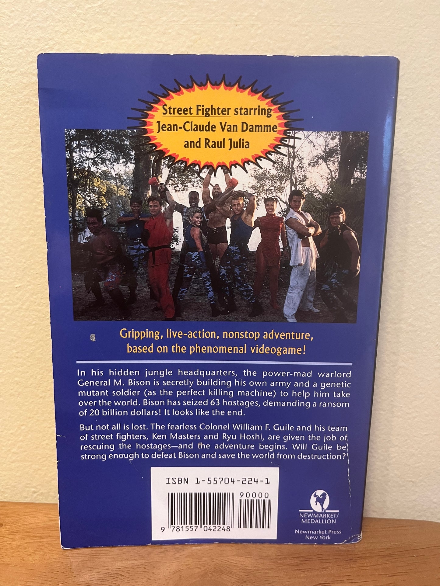 Street Fighter by Todd Strasser (Screenplay by Steven E. De Souza)