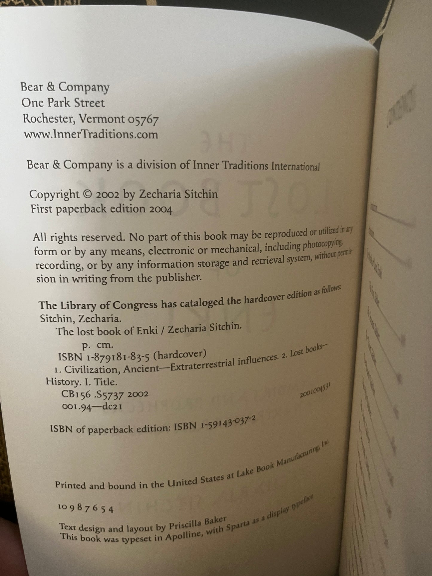 The Lost Book of Enki by Zecharia Stichin