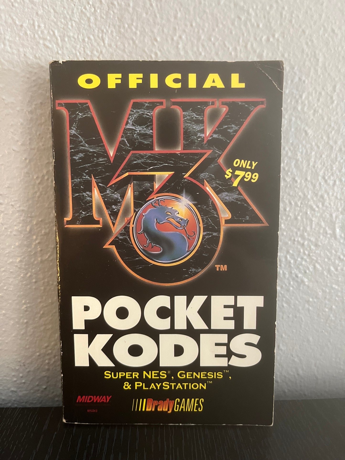 Official Mortal Kombat 3 Pocket Kodes