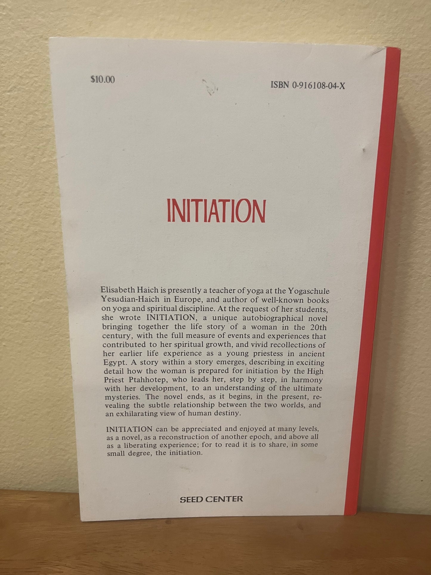 Initiation by Elisabeth Haich