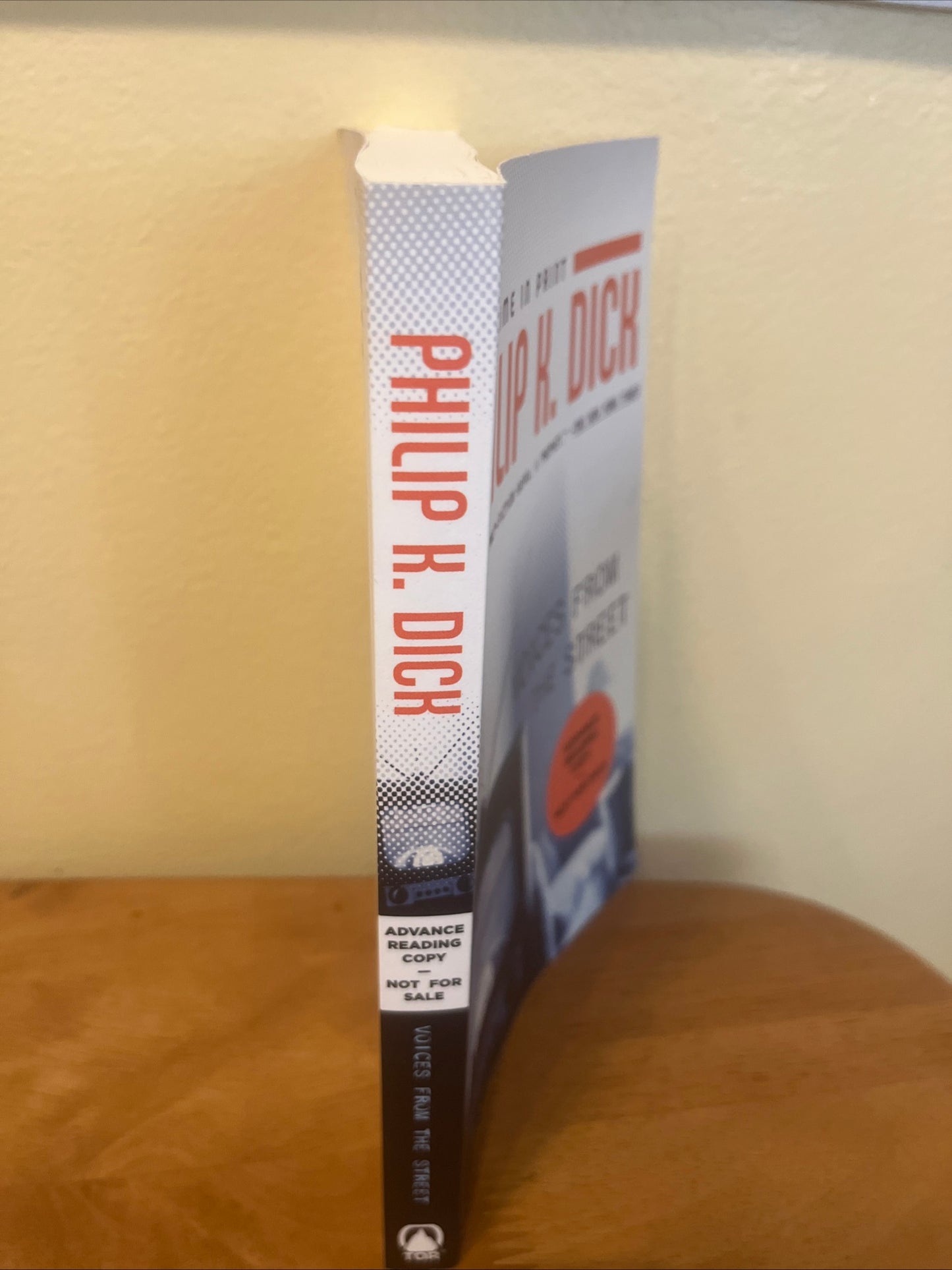 Voices From the Street by Philip K Dick (First Edition Advance Reading Copy Paperback / Includes Letters From Publisher)