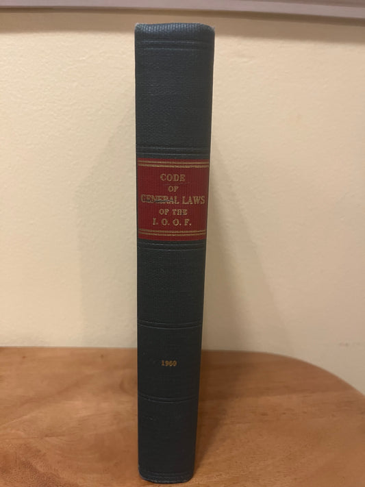 General Laws of the Independent Order of the Off Fellows 1960