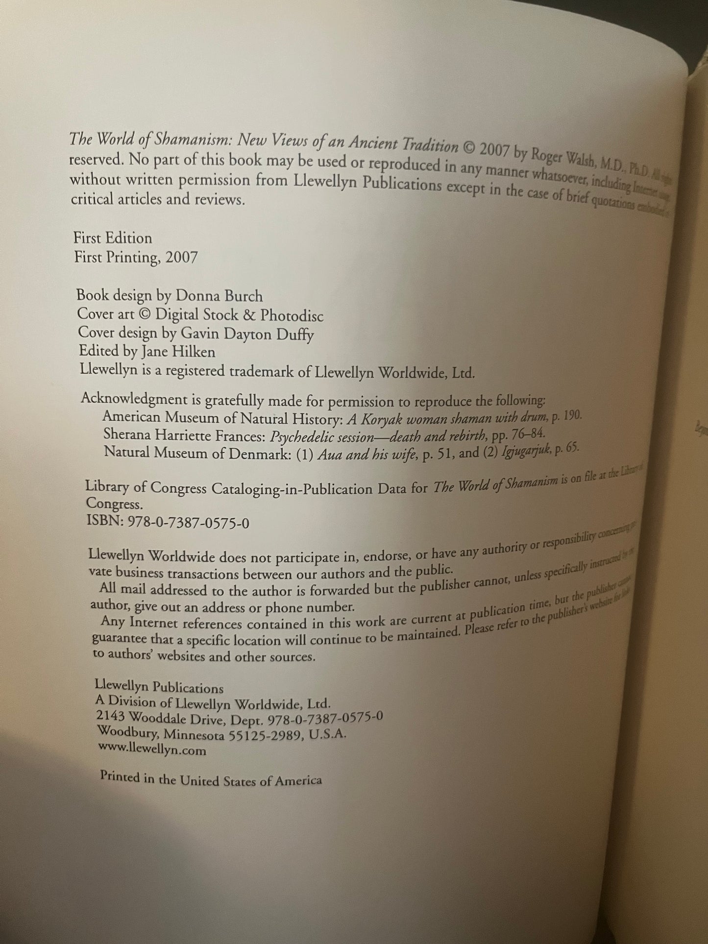 The World of Shamanism by Roger Walsh