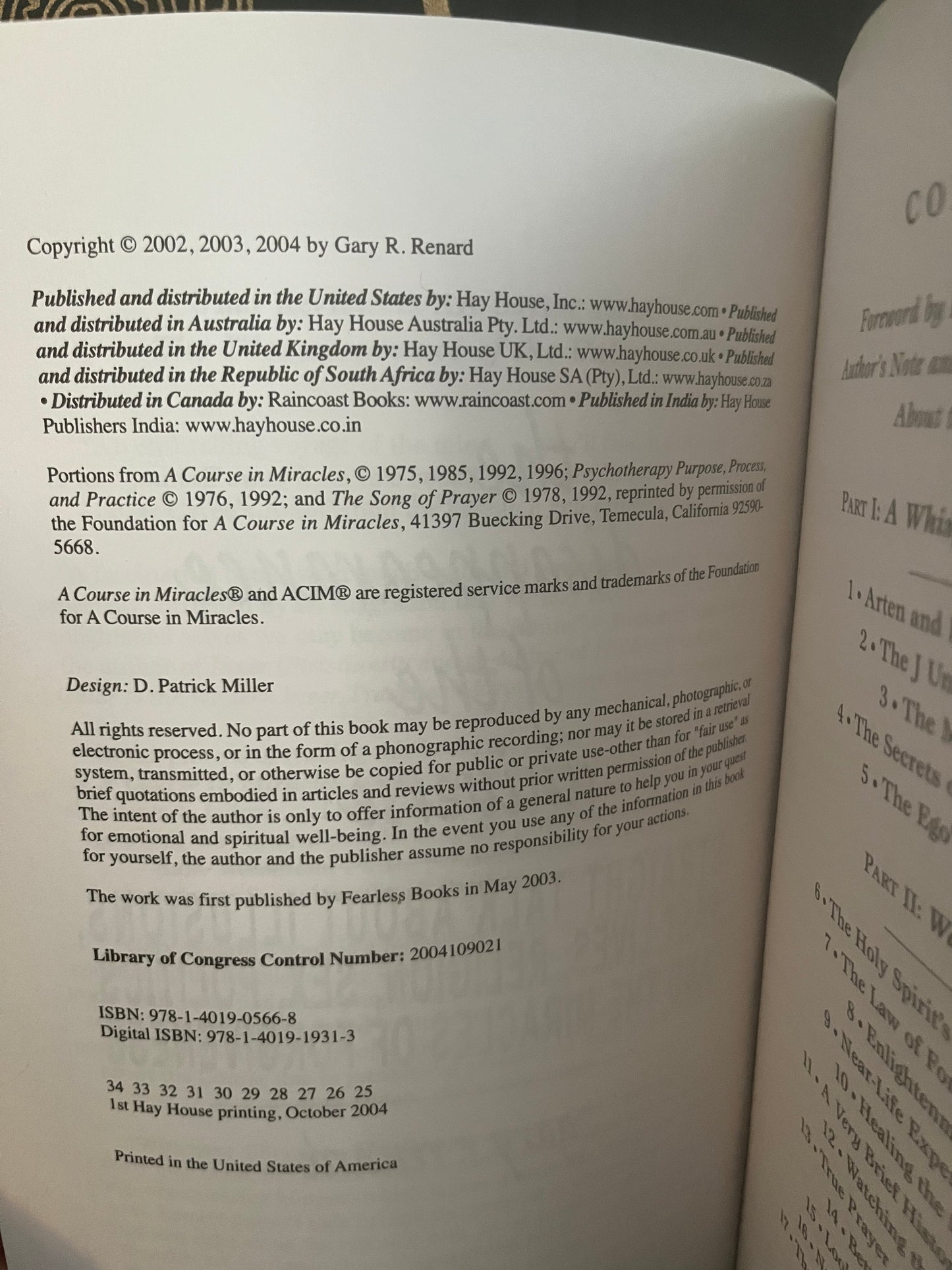 The Disappearance of the Universe by Gary R. Renard