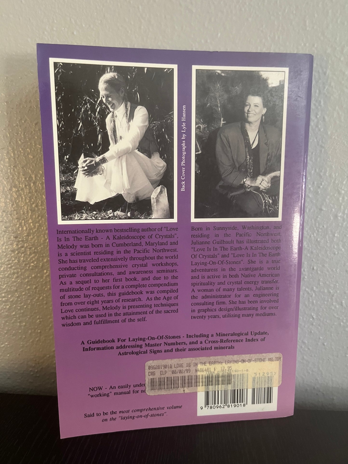 Love is in the Earth: Laying-on-of-Stones by Melody (1996)