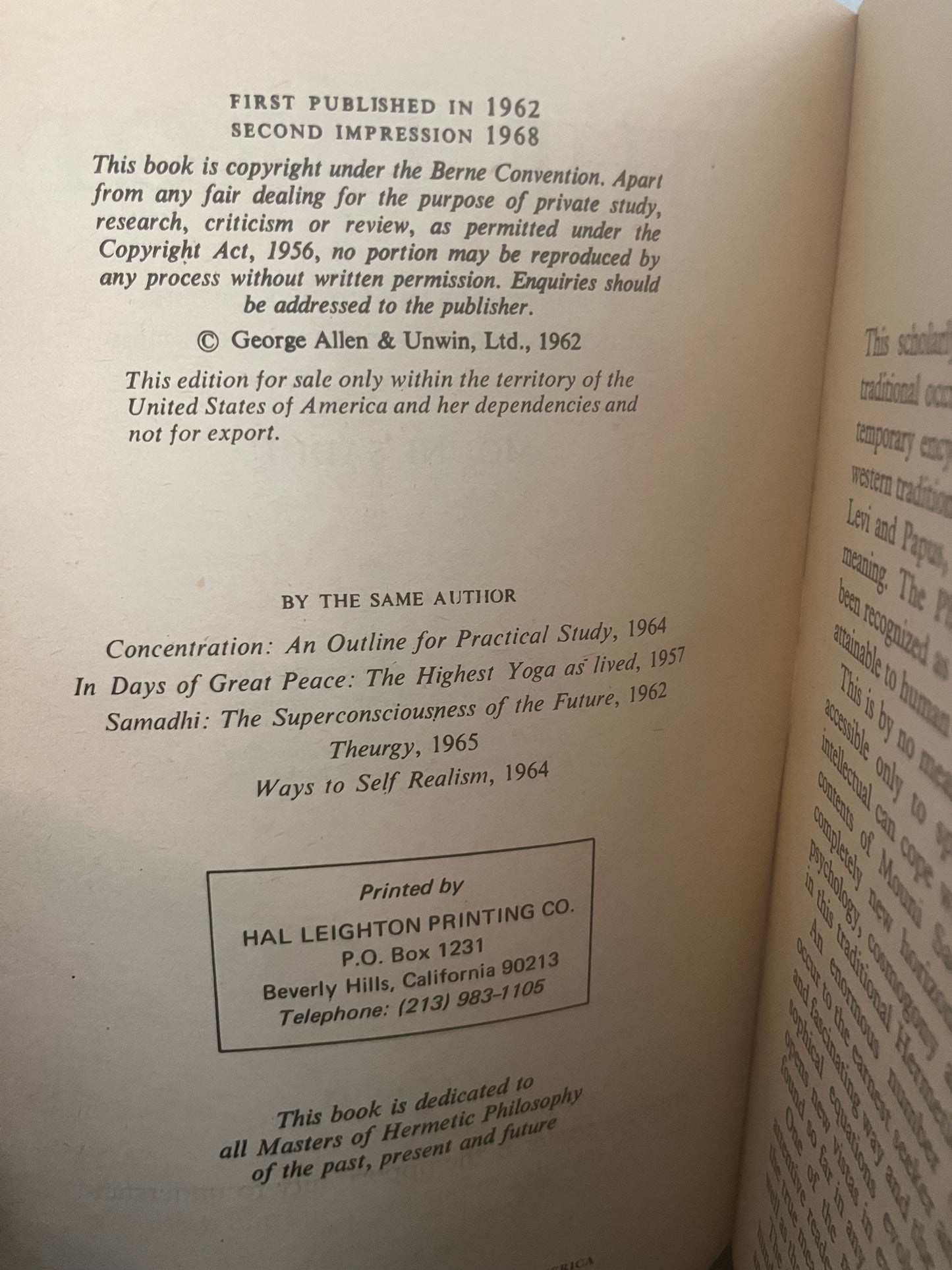 The Tarot by Mouni Sadhu (1968 2nd printing)