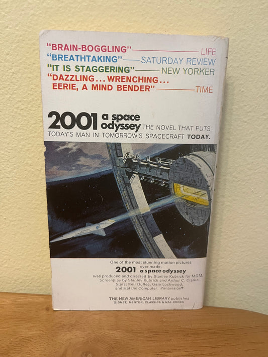 2001 A Space Odyssey by Arthur C Clarke (1968)