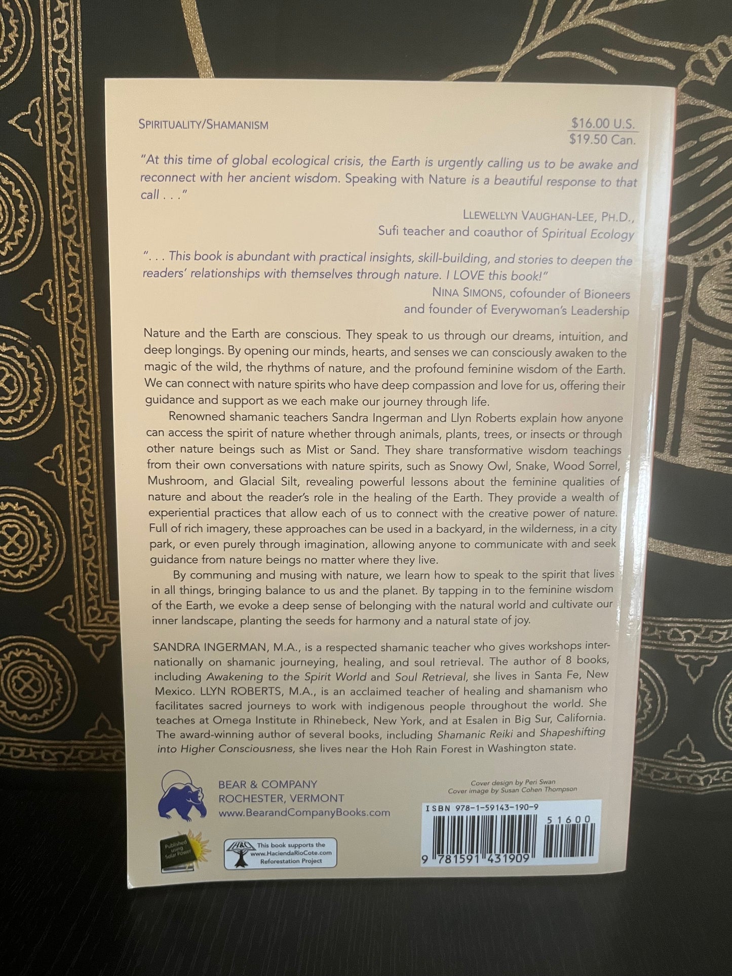 Speaking With Nature: Awakening to the Deep Wisdom of the Earth by Sandra Ingerman & Llyn Roberts