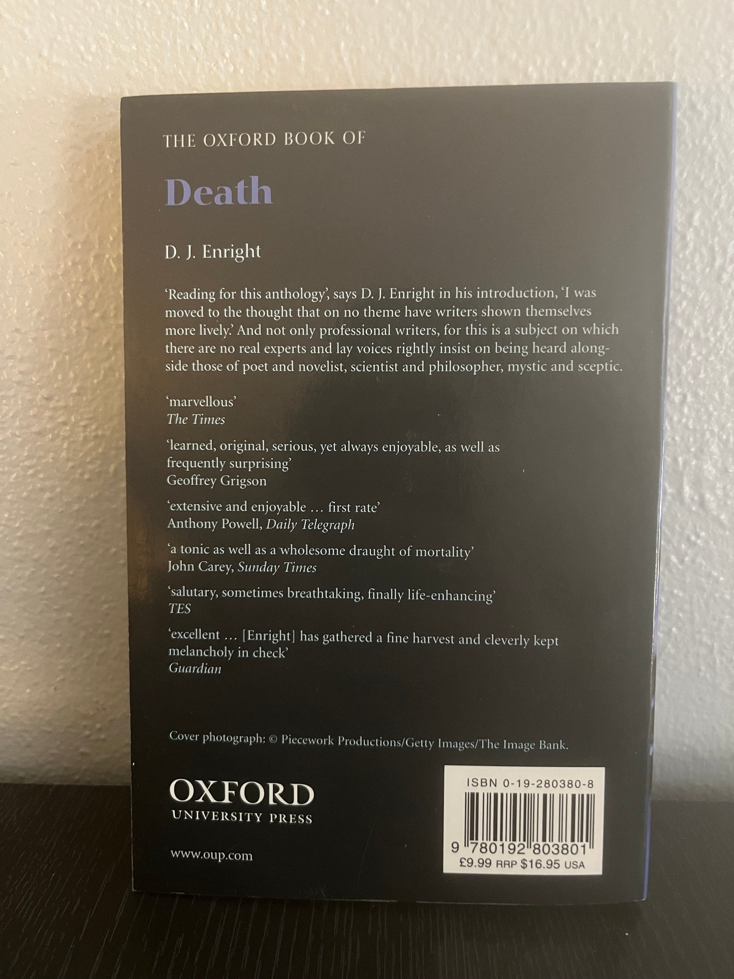 The Oxford Book of Death by D. J. Enright (2002)