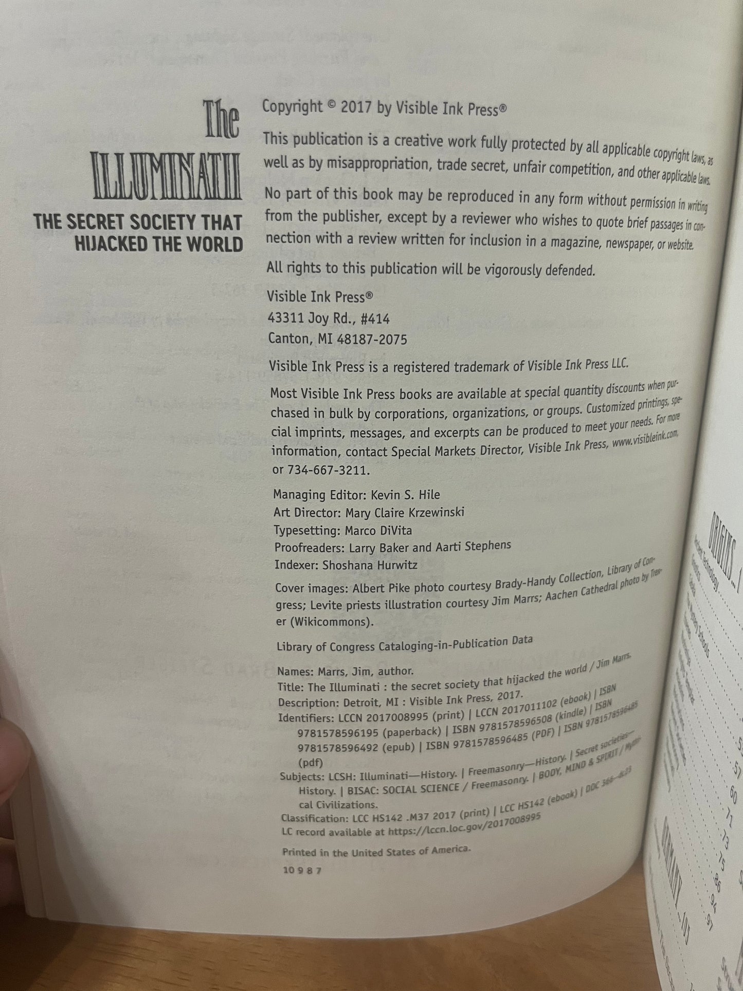 The Illuminati: The Secret Society That Hijacked the World by Jim Marrs