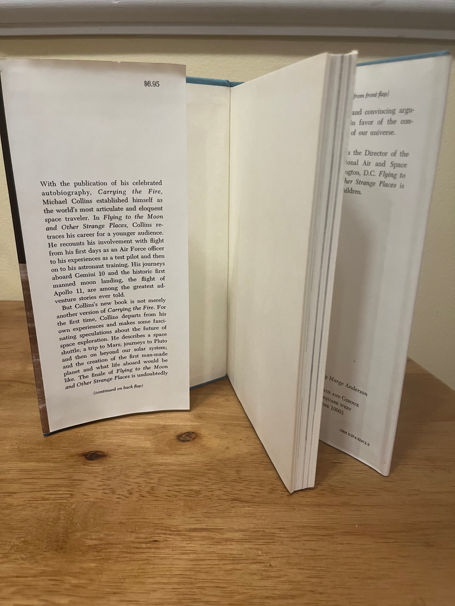 Flying to the Moon and Other Strange Places by Michael Collins