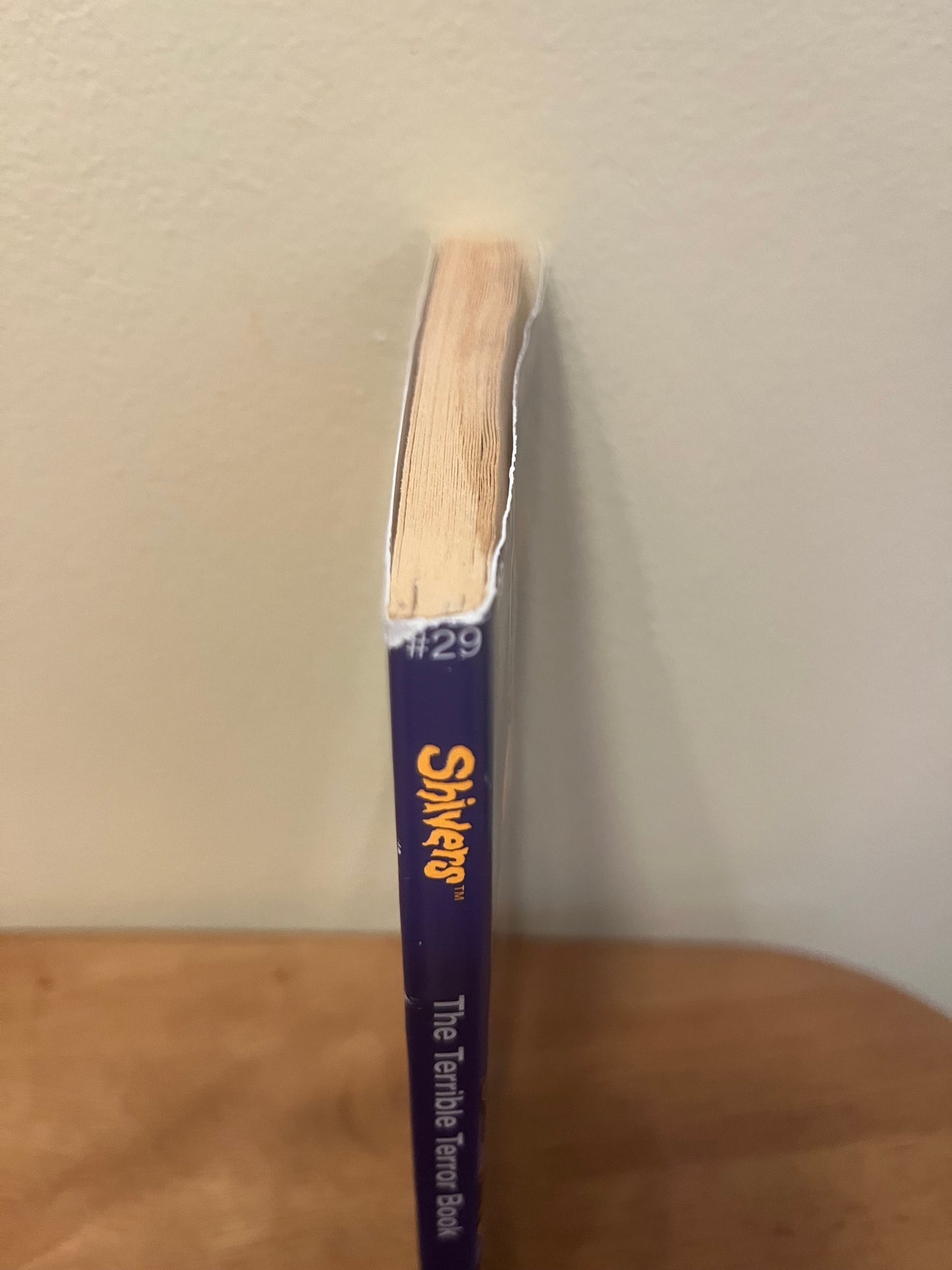 Shivers #29 The Terrible Terror Book by M. D. Spenser