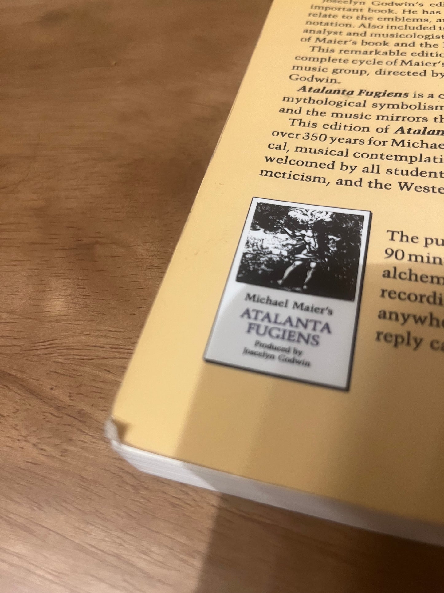 Atalanta Fugiens: An Edition of the Emblams, Fugues and Epigrams by Michael Maier