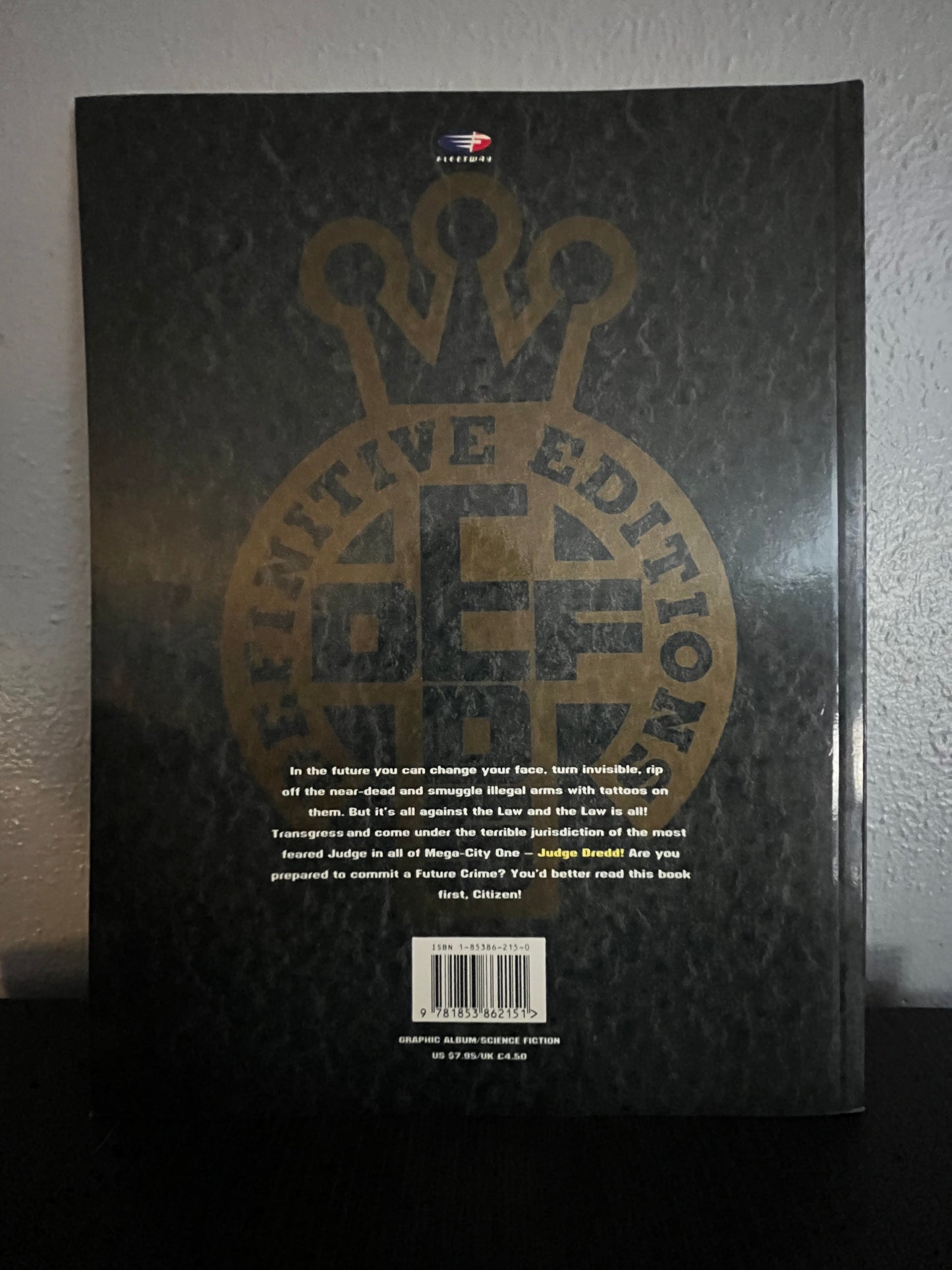 Judge Dredd Future Crime (1990, 1st)