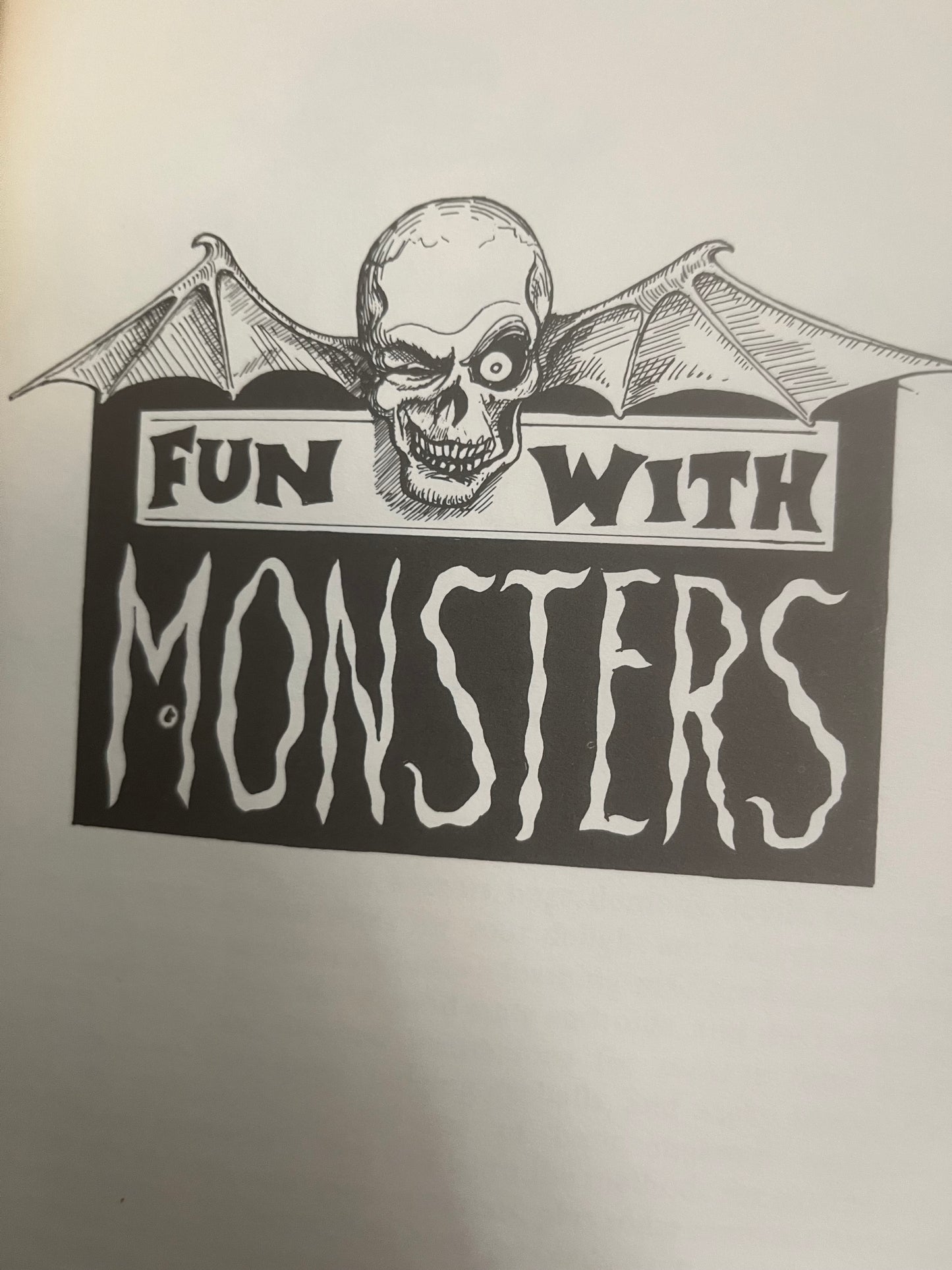 Fun With Monsters by Richard Cummings (1979 1st edition)