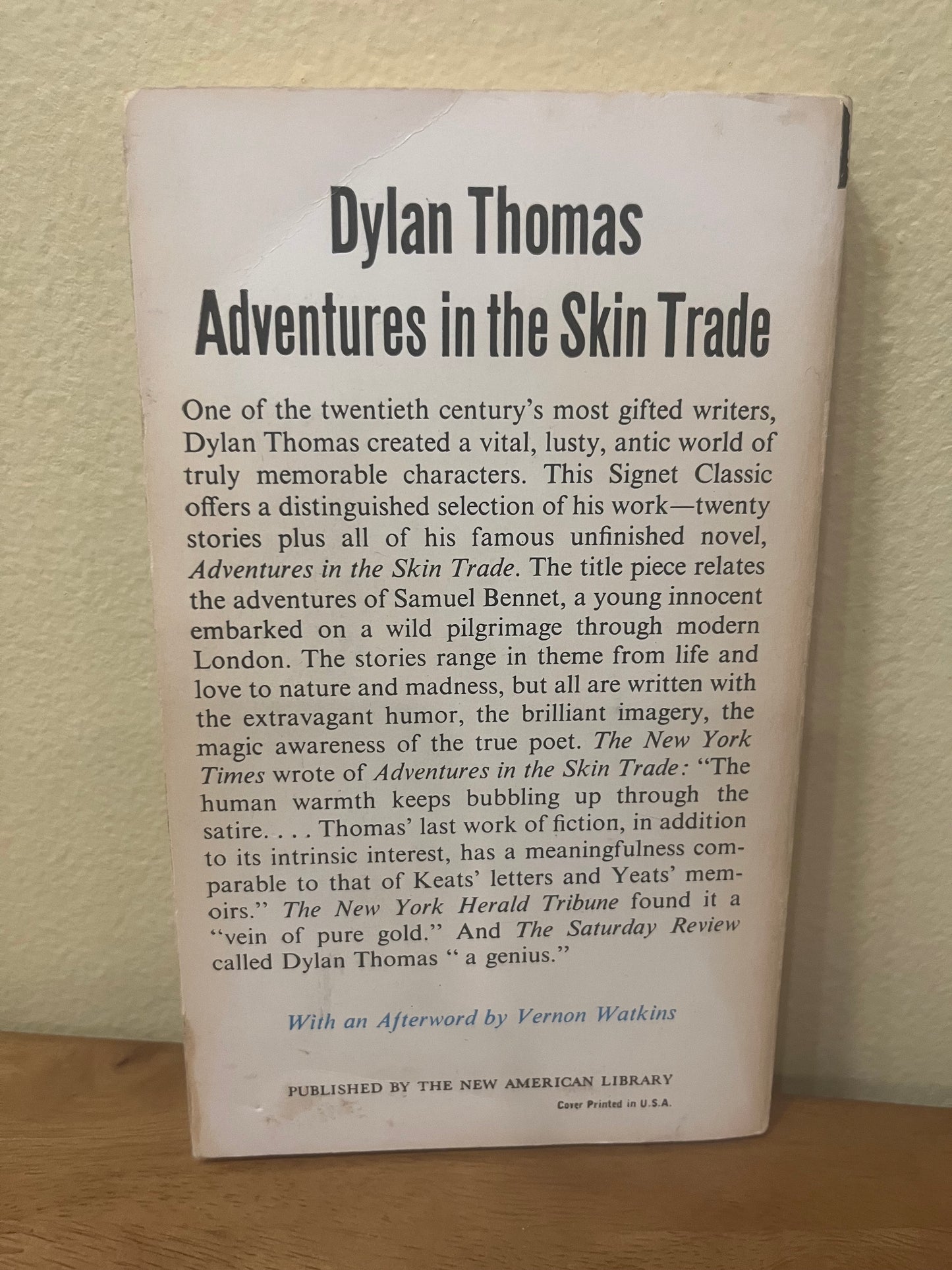 Adventures in the Skin Trade and Other Stories by Dylan Thomas (1960)