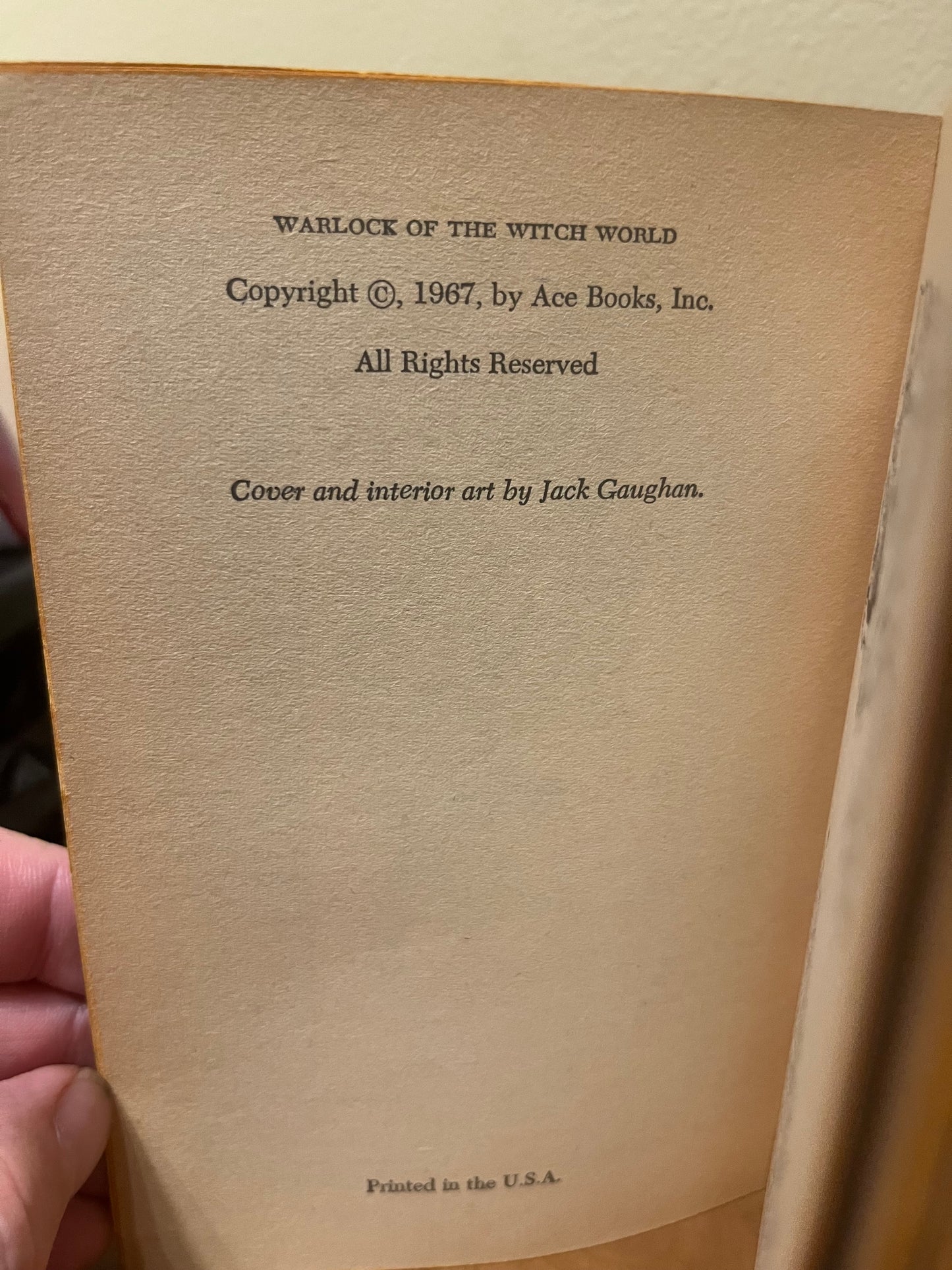 Warlock of the Witch World by Andre Norton