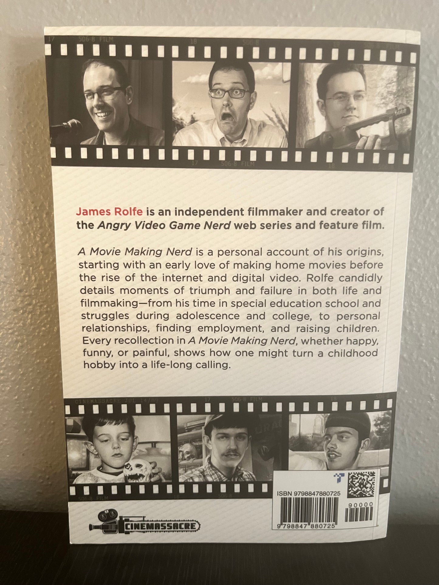 A Movie Making Nerd by James Rolfe (1st edition)