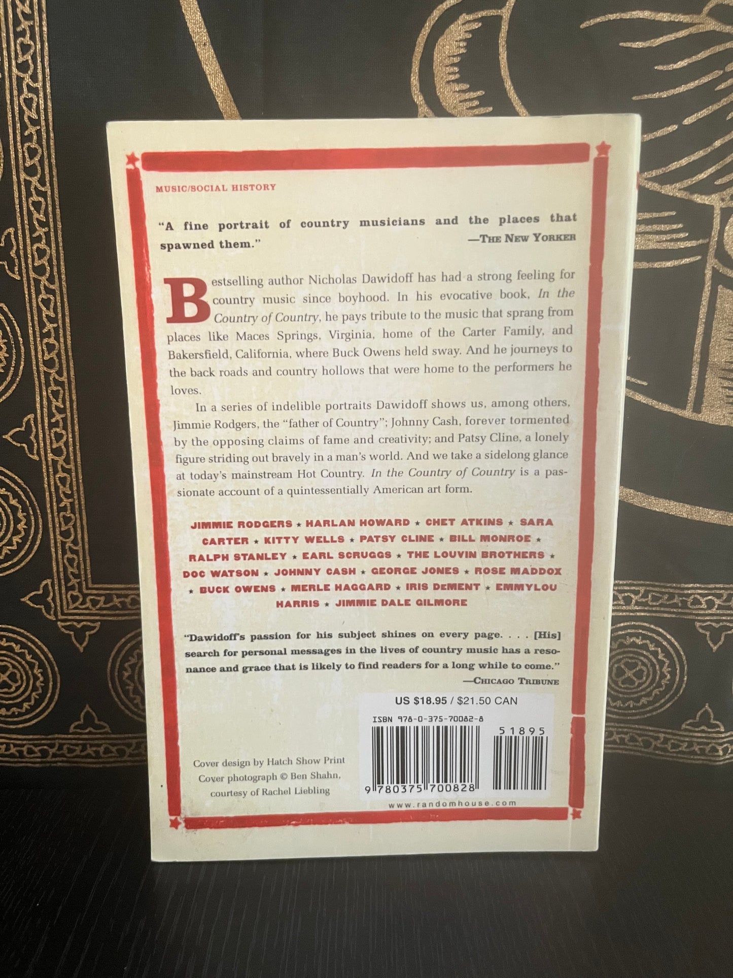 In the Country of Country by Nicholas Dawidoff