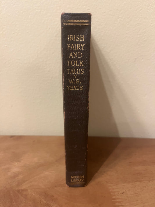 Irish Fairy And Folk Tales by W.B. Yeats 1920 Modern Library