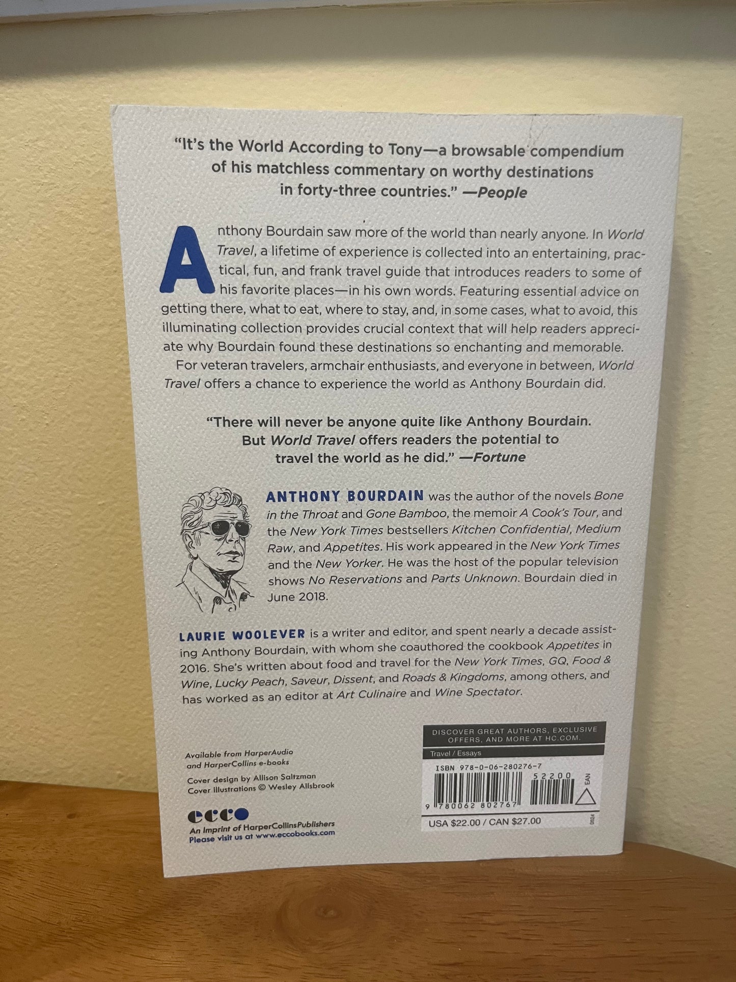 World Travel: An Irreverent Guide by Anthony Bourdain