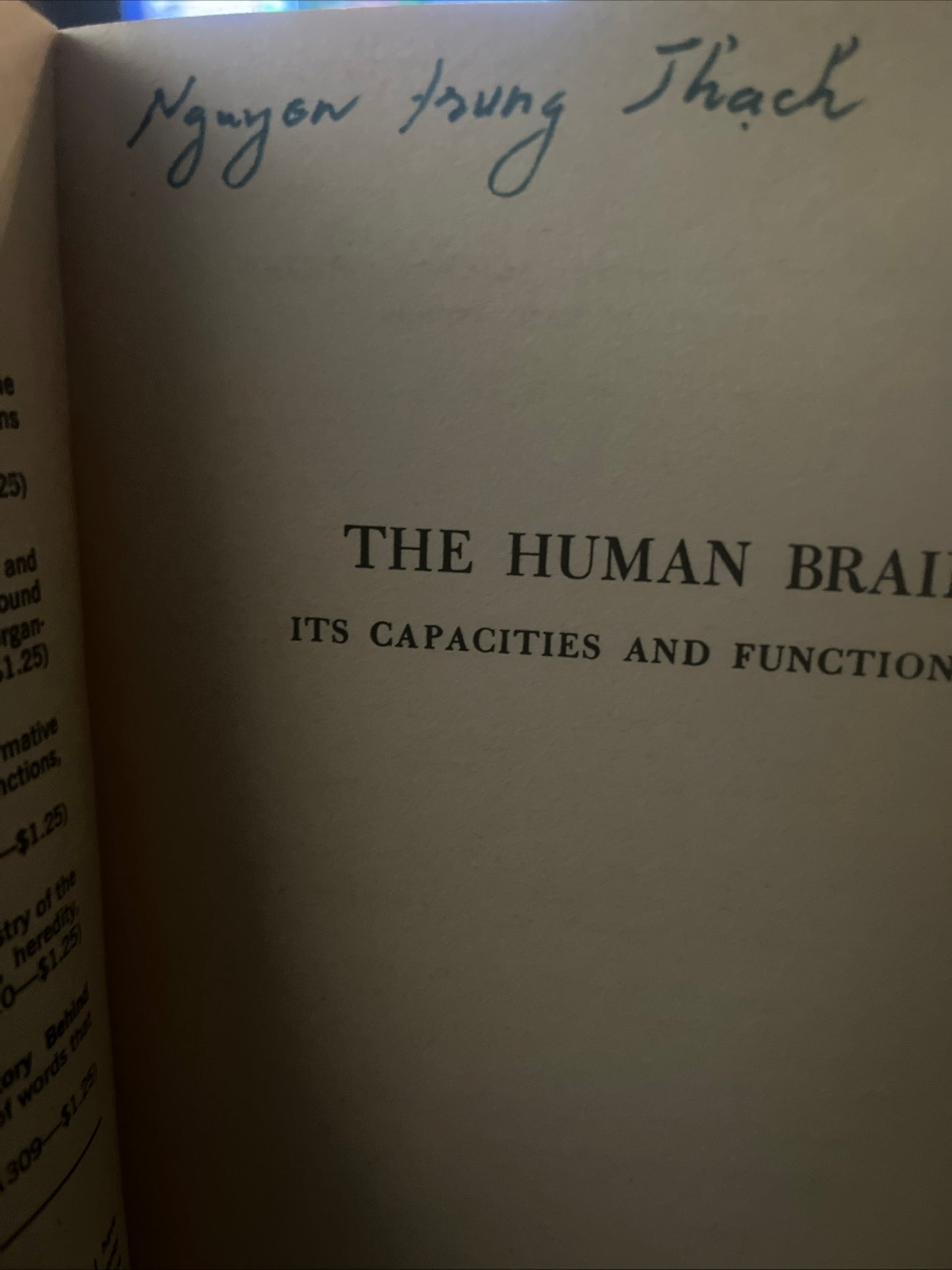 The Human Brain by Isaac Asimov