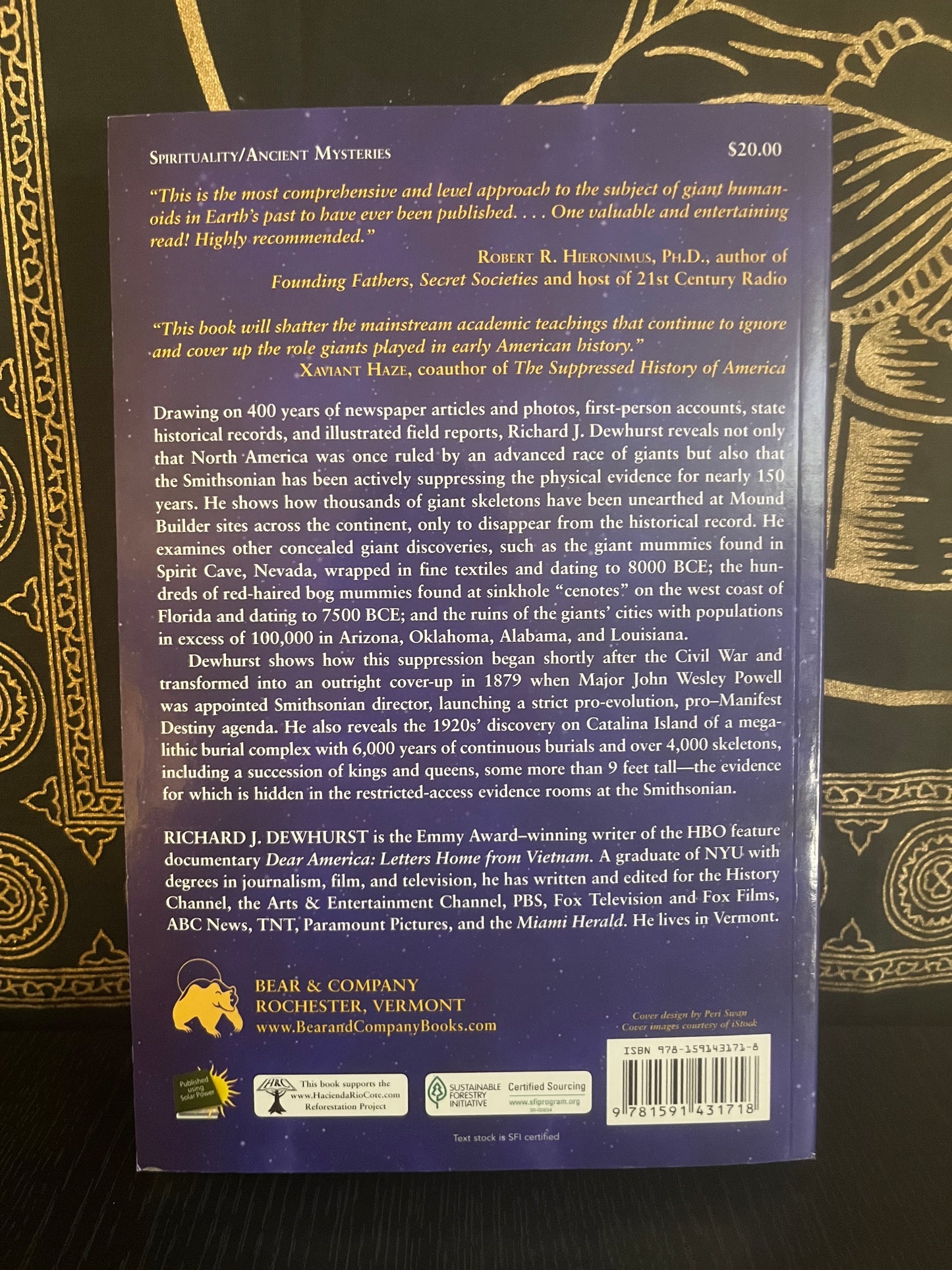 The Ancient Giants Who Ruled America by Richard Dewhurst