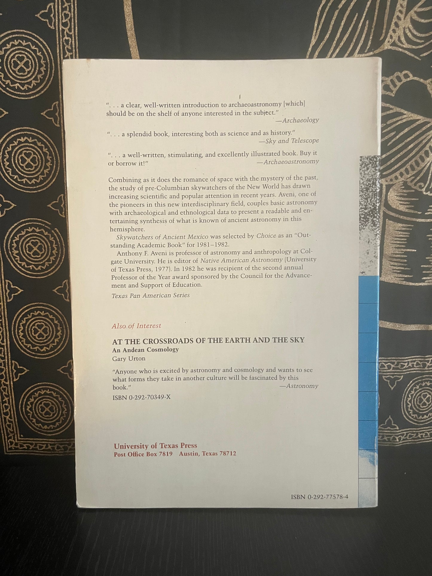 Skywatchers of Ancient Mexico by Anthony F. Aveni (1983)
