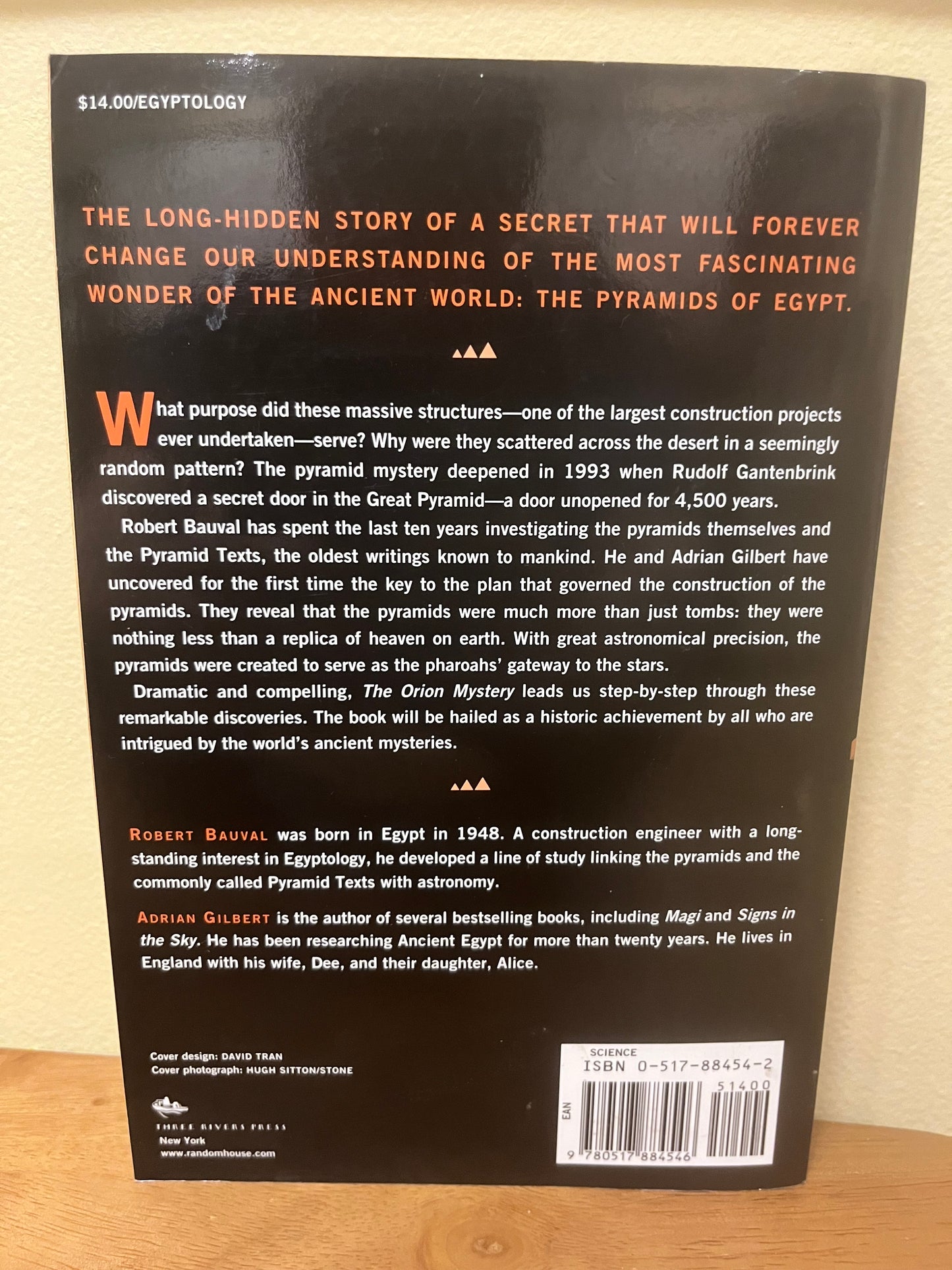 The Orion Mystery by Robert Bauval & Adrian Gilbert