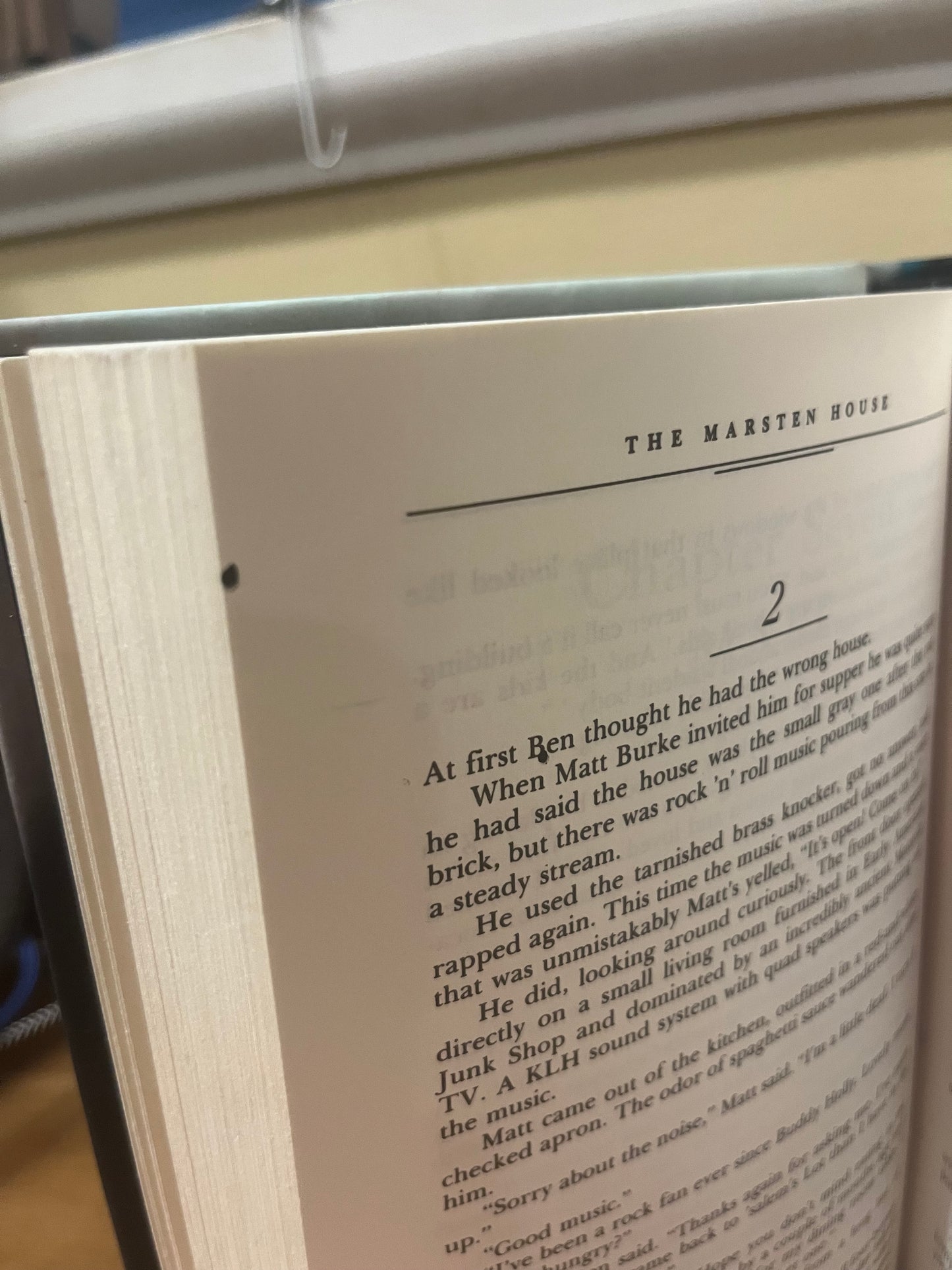 Salem’s Lot by Stephen King (2019 Glow in the Dark cover edition)