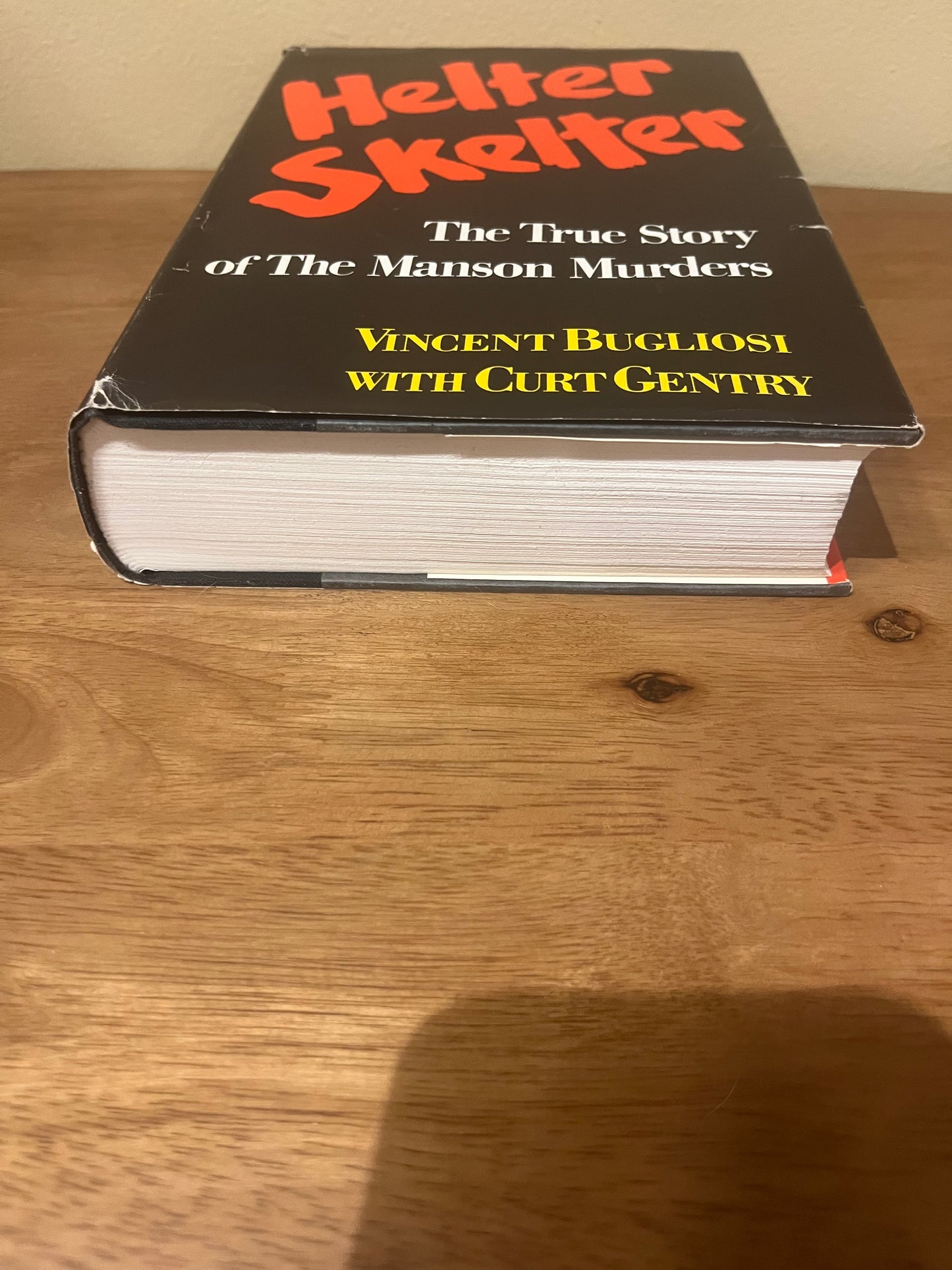 Helter Skelter by Bugliosi and Gentry (First edition, third printing)