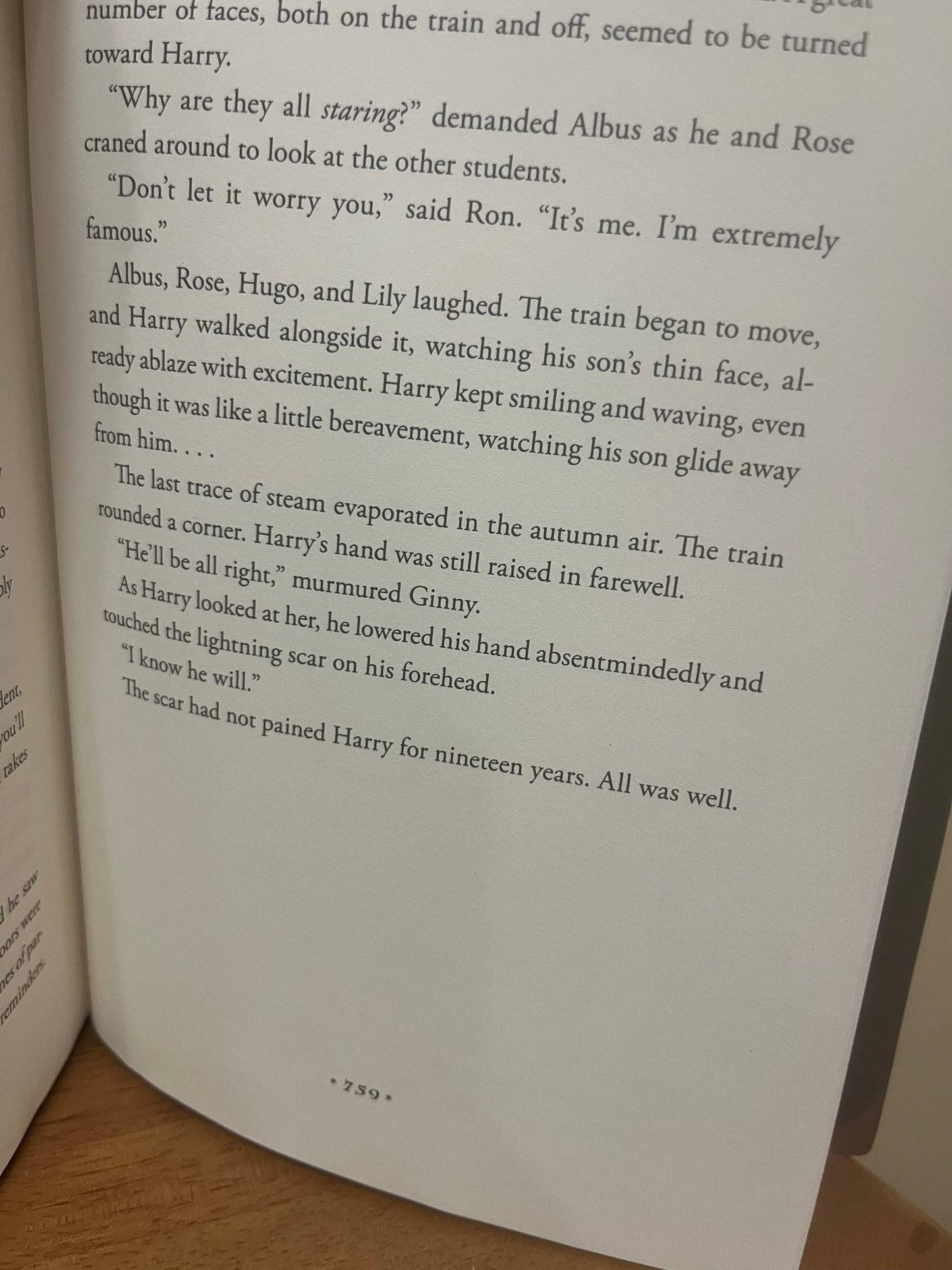 Harry Potter and the Deathly Hallows Rare 1st Edition Page 759 Error!