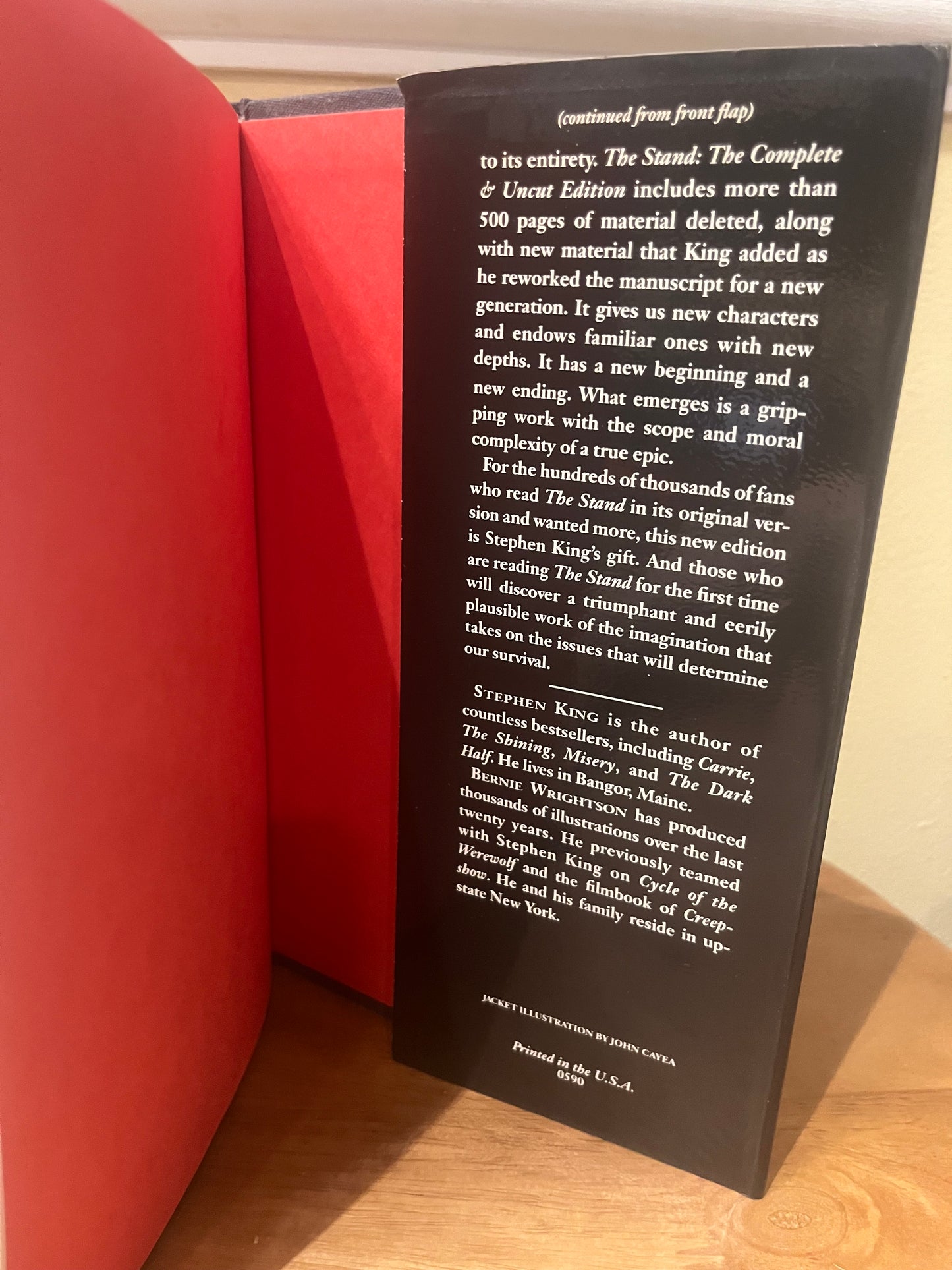 The Stand by Stephen King (1990 1st Trade Edition