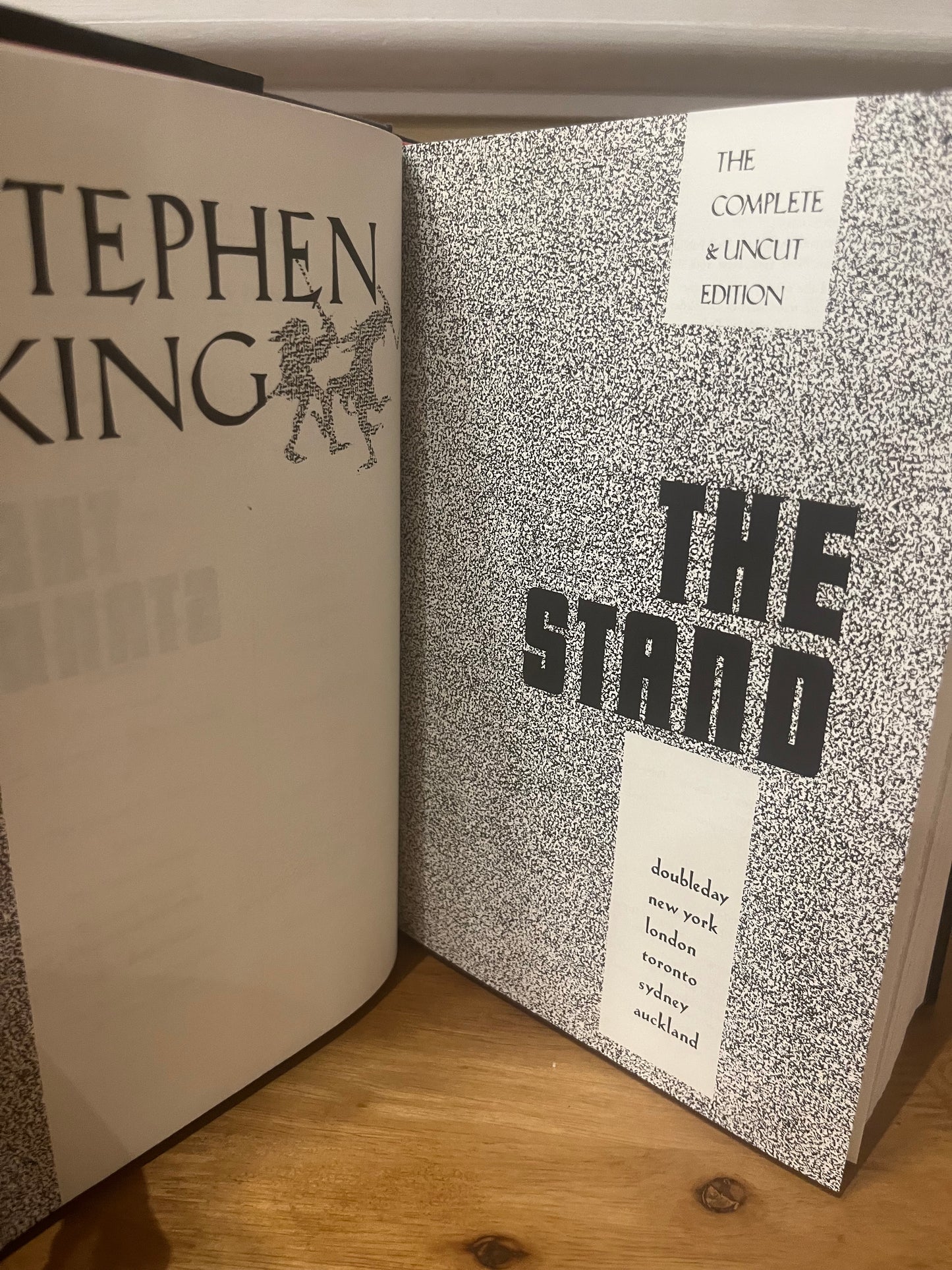 The Stand by Stephen King (1990 1st Trade Edition