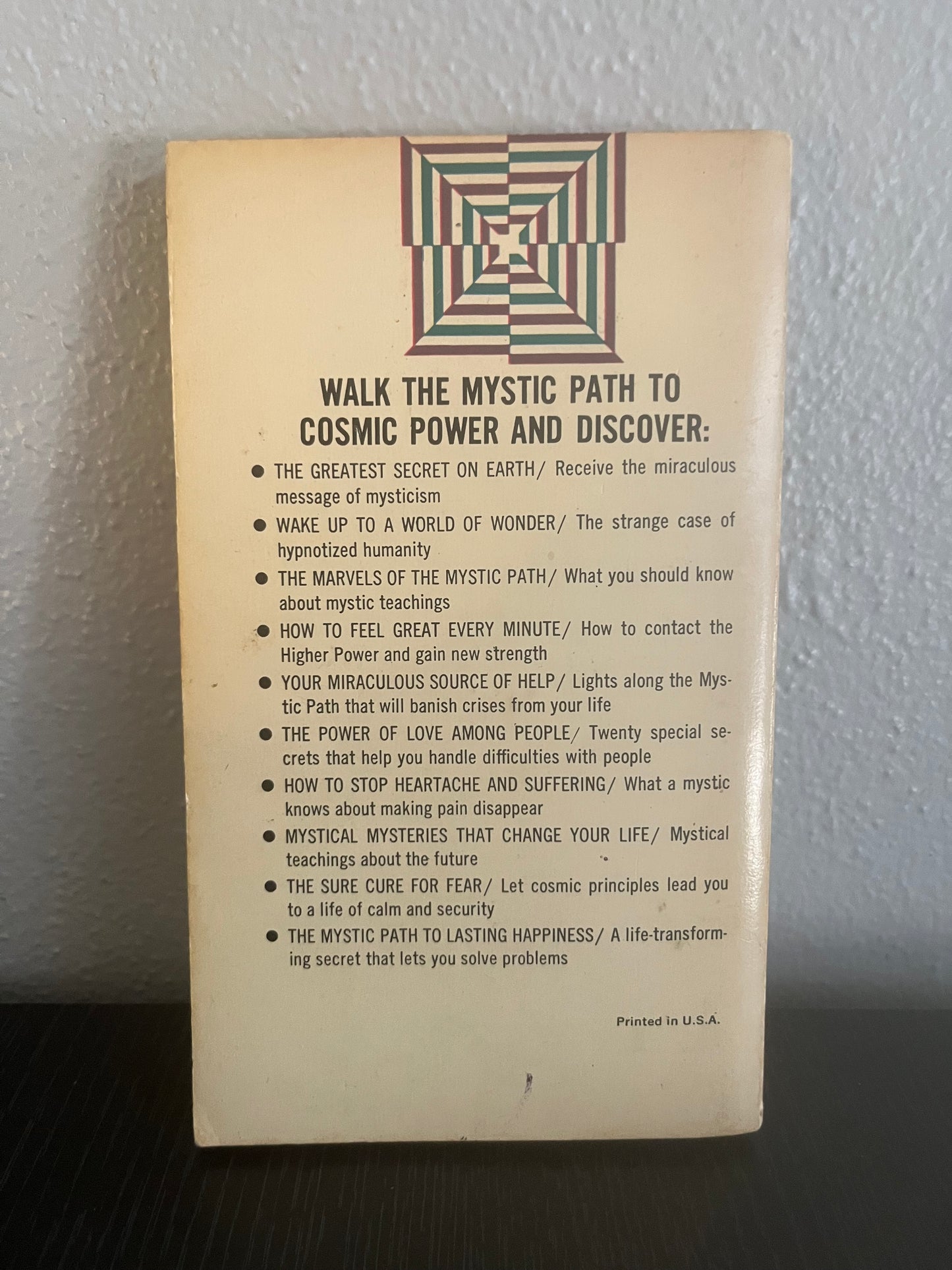 The Mystic Path to Cosmic Power by Vernon Howard (1971)