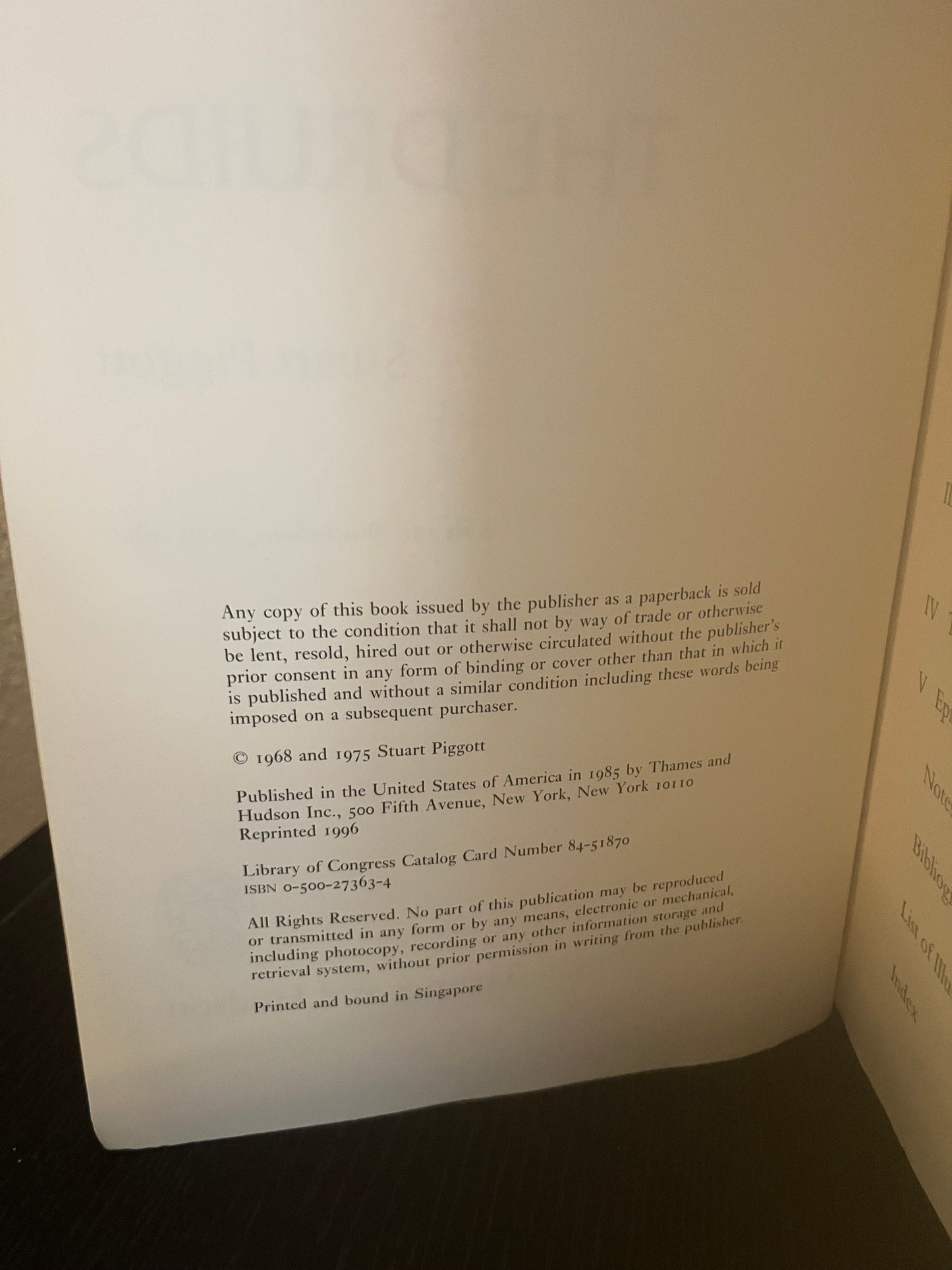 The Druids by Stuart Piggott