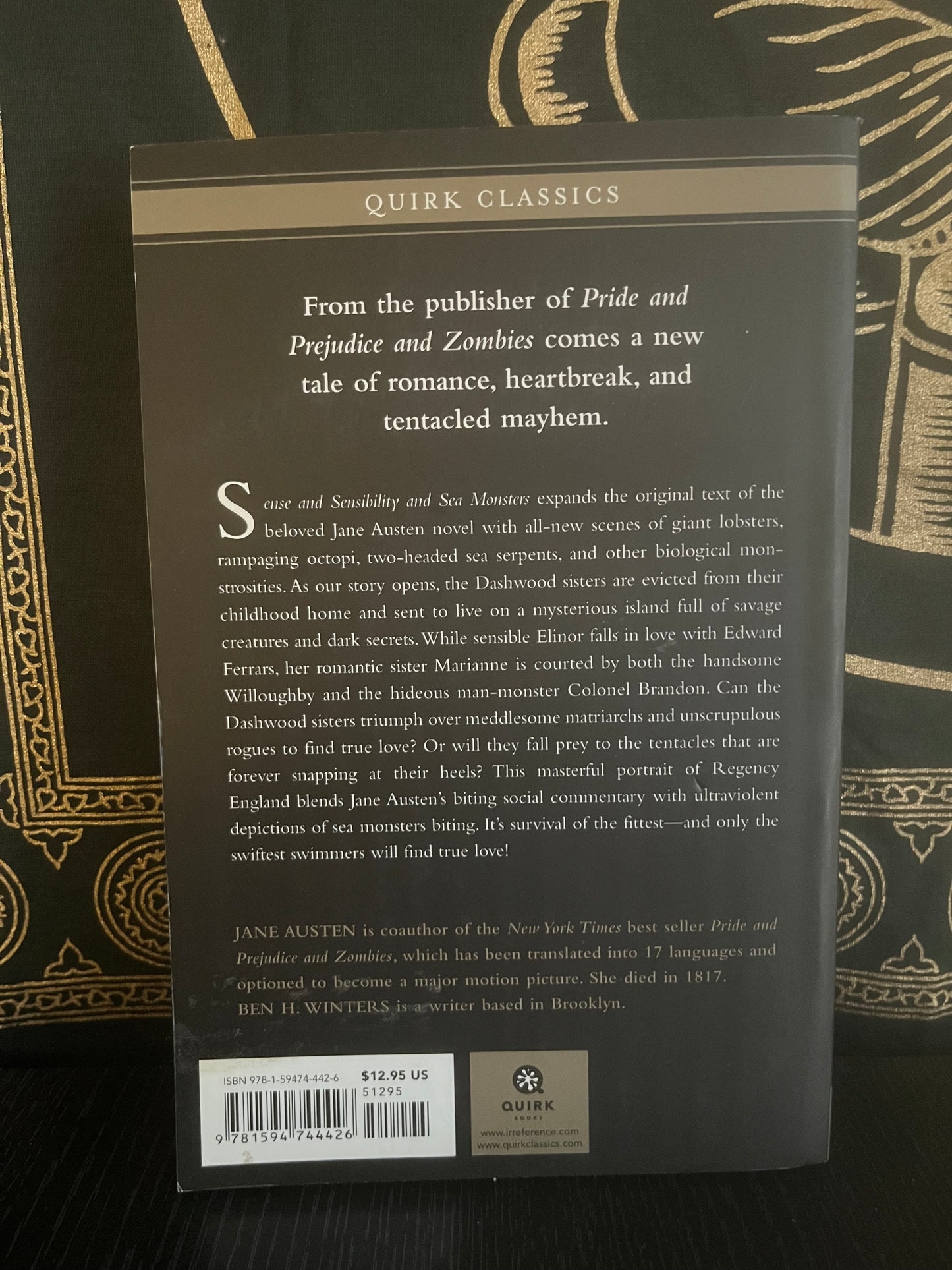 Sense and Sensibility and Sea Monsters by Jane Austen and Ben H. Winters