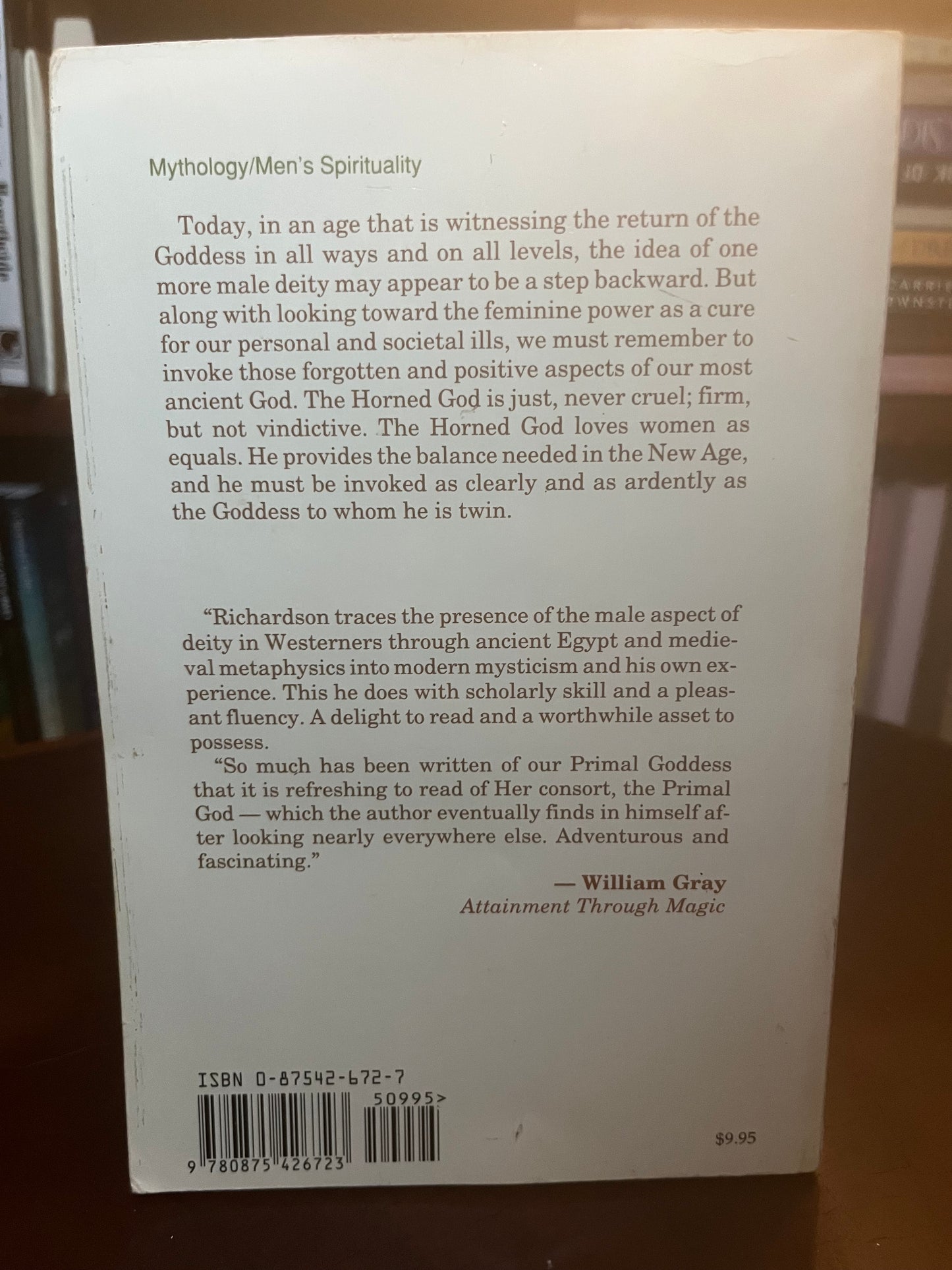 Earth God Rising: the Return of the Male Mysteries by Alan Richardson