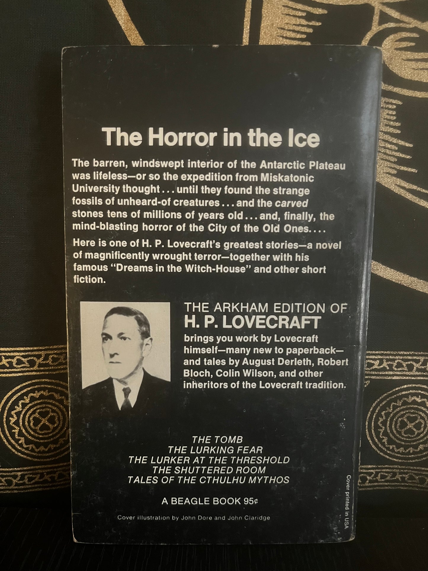 At the Mountains of Madness and other tales of terror by H.P. Lovecraft (1971 1st Beagle edition)
