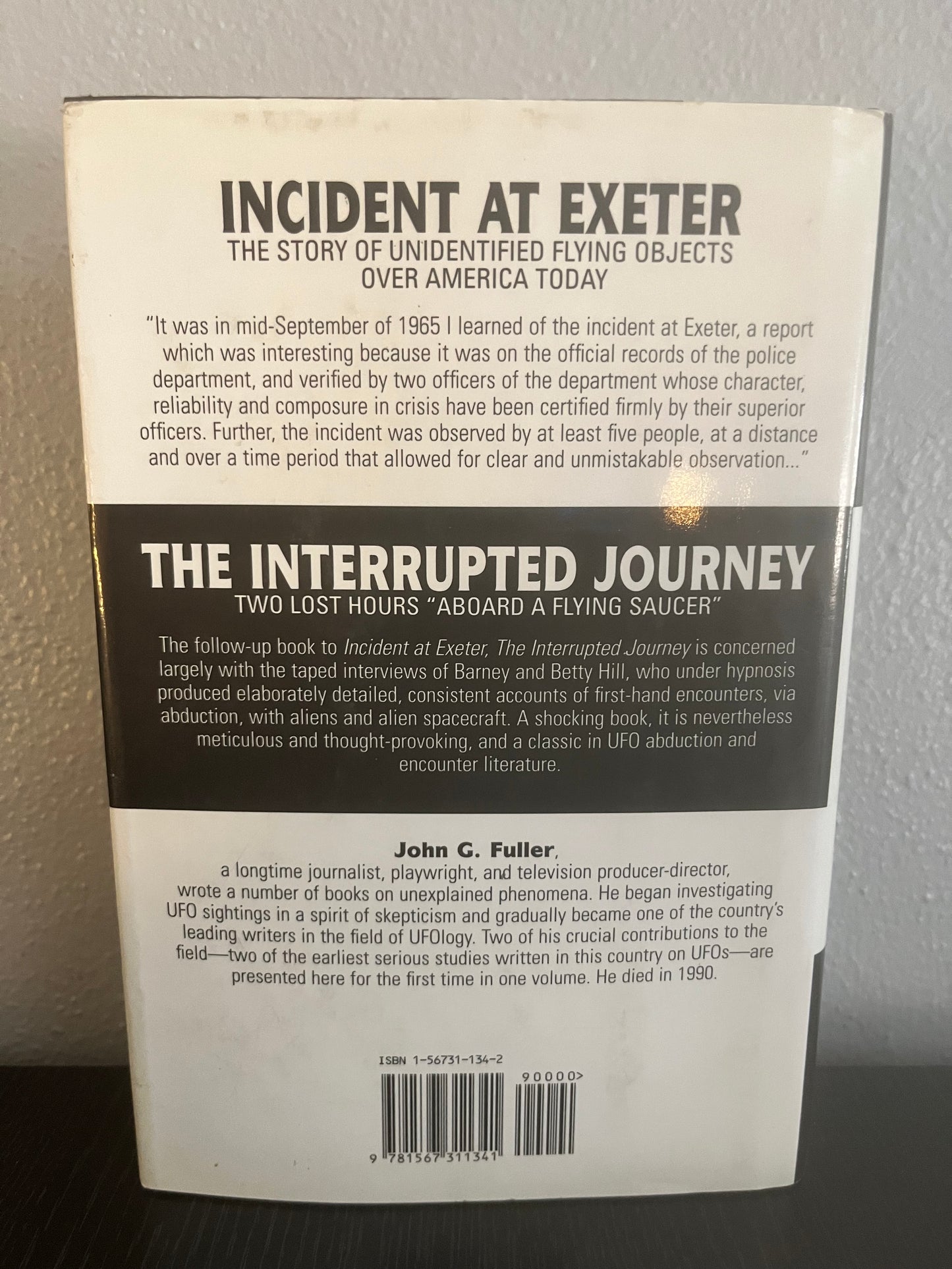 Incident at Exeter / the Interrupted Journey by John G. Fuller (1996)