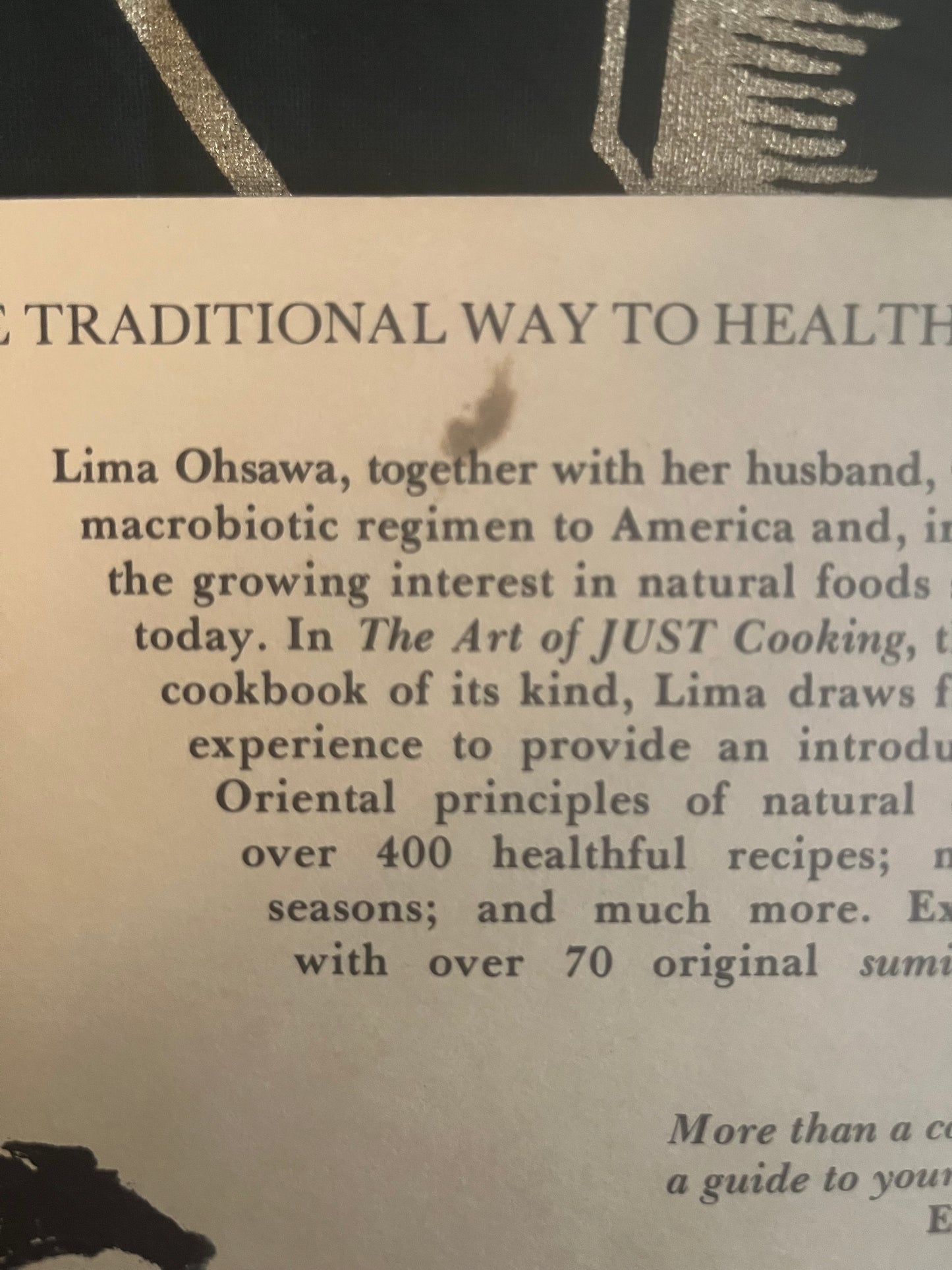 The Art of Just Cooking